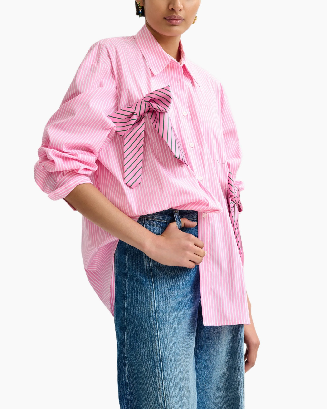 Shirt, Blouse, Jeans, Coat, Dress Shirt