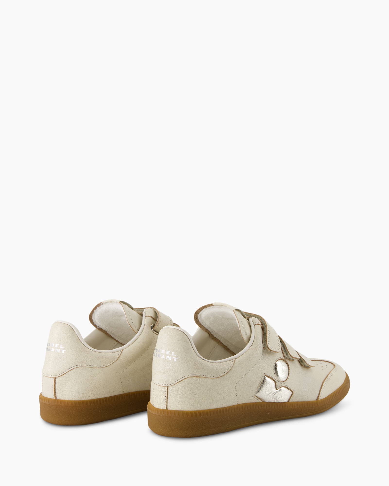 sneakers, beige, velcro, low-cut, gum sole