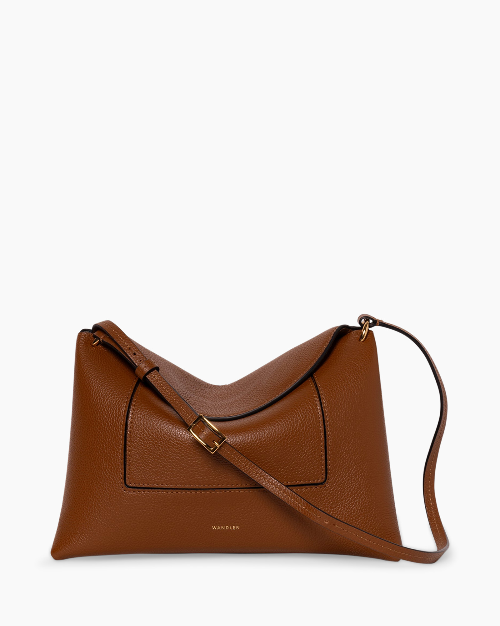 Crossbody Tas Penelope Slouch Bruin