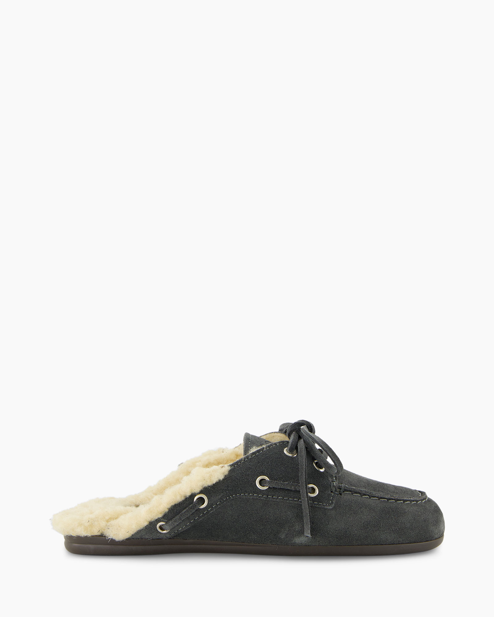 slipper, moccasin, slip-on, shearling, suede