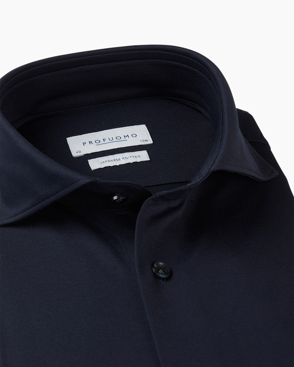 dress shirt, navy, long sleeve, button-down, collar