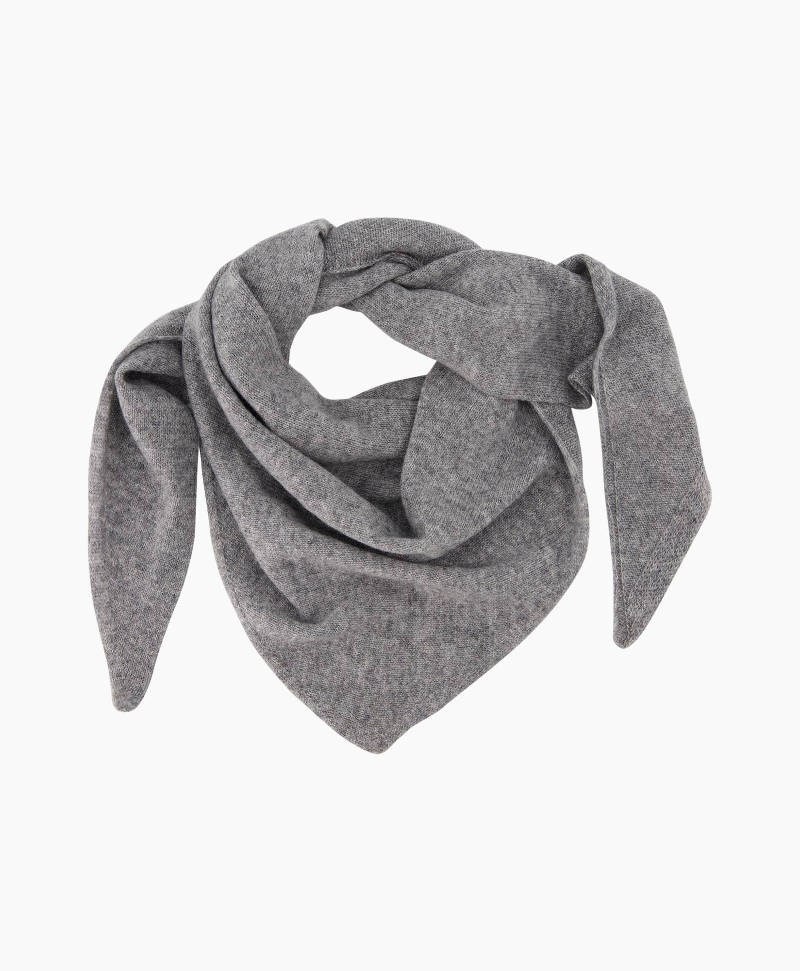 scarf, knit, grey, shawl, triangle scarf