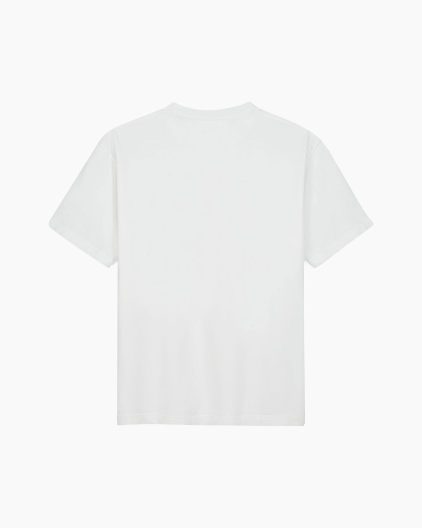 t-shirt, white, short sleeve, basic, cotton