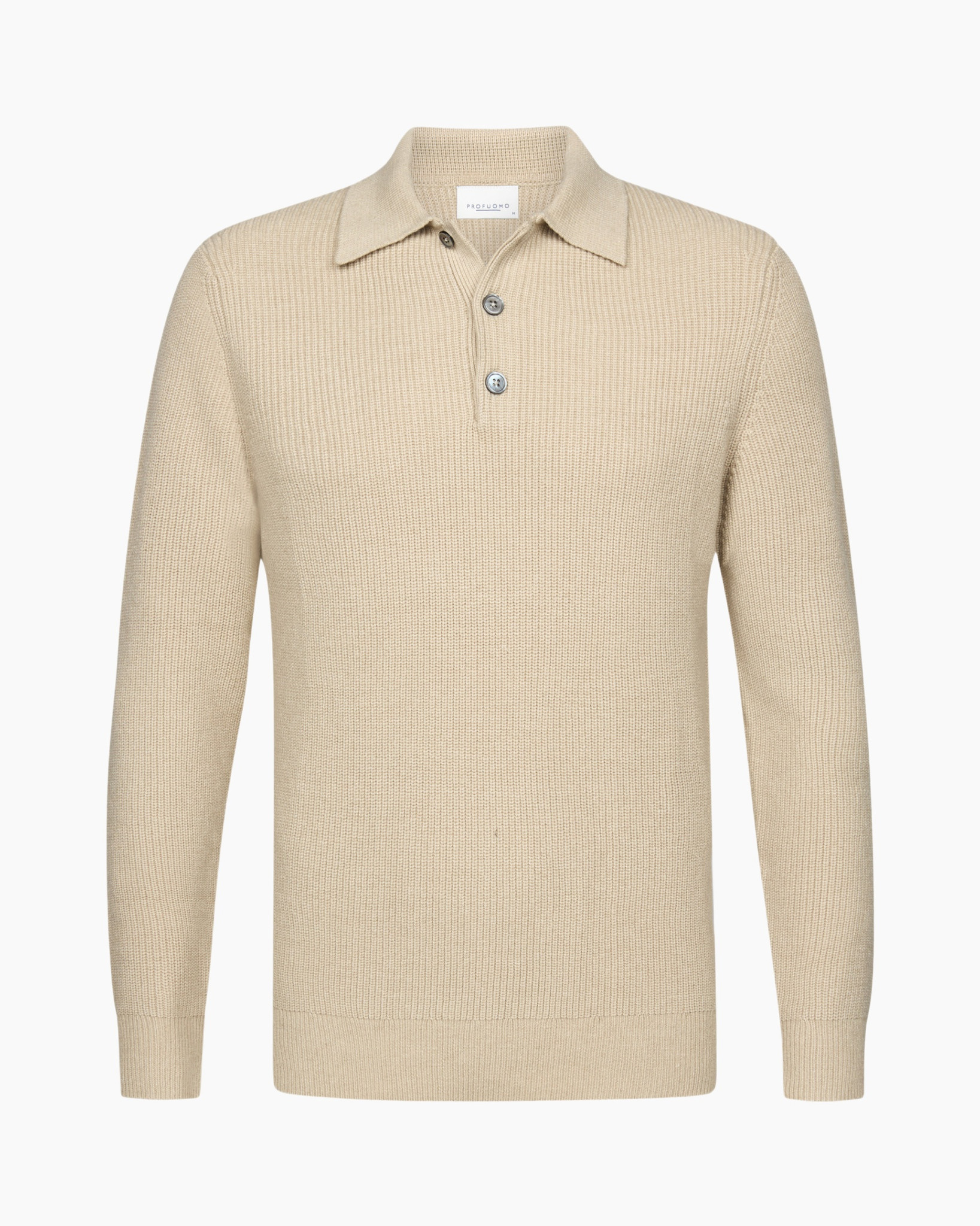 Trui Polo Ls Off White