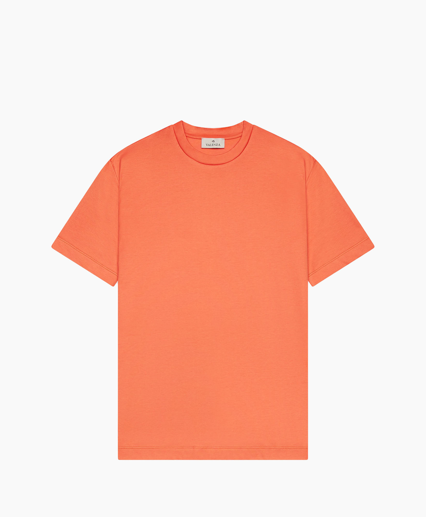 T-shirt Interlock Supima Oranje