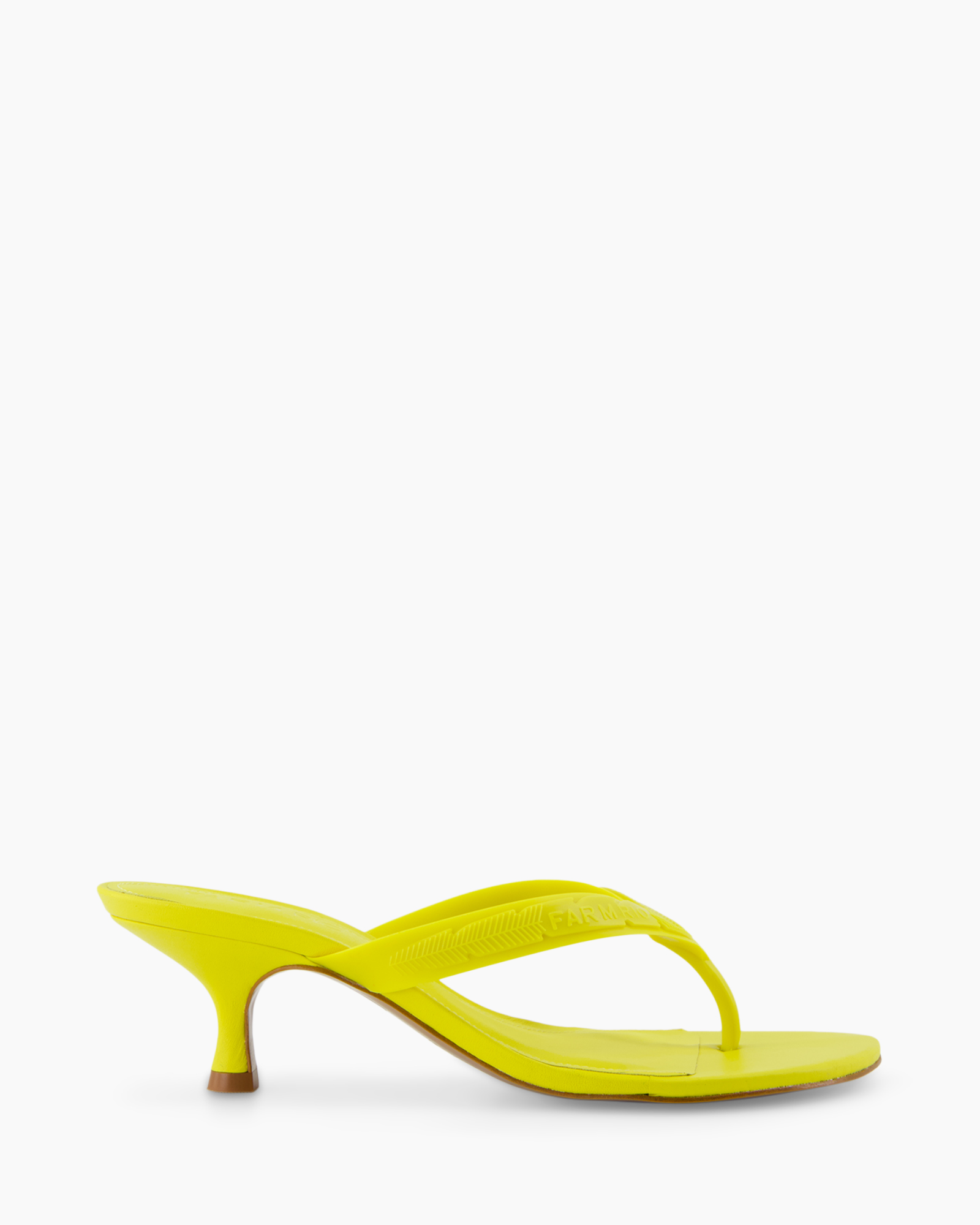 flip-flop, thong, yellow, heel, thin-straps