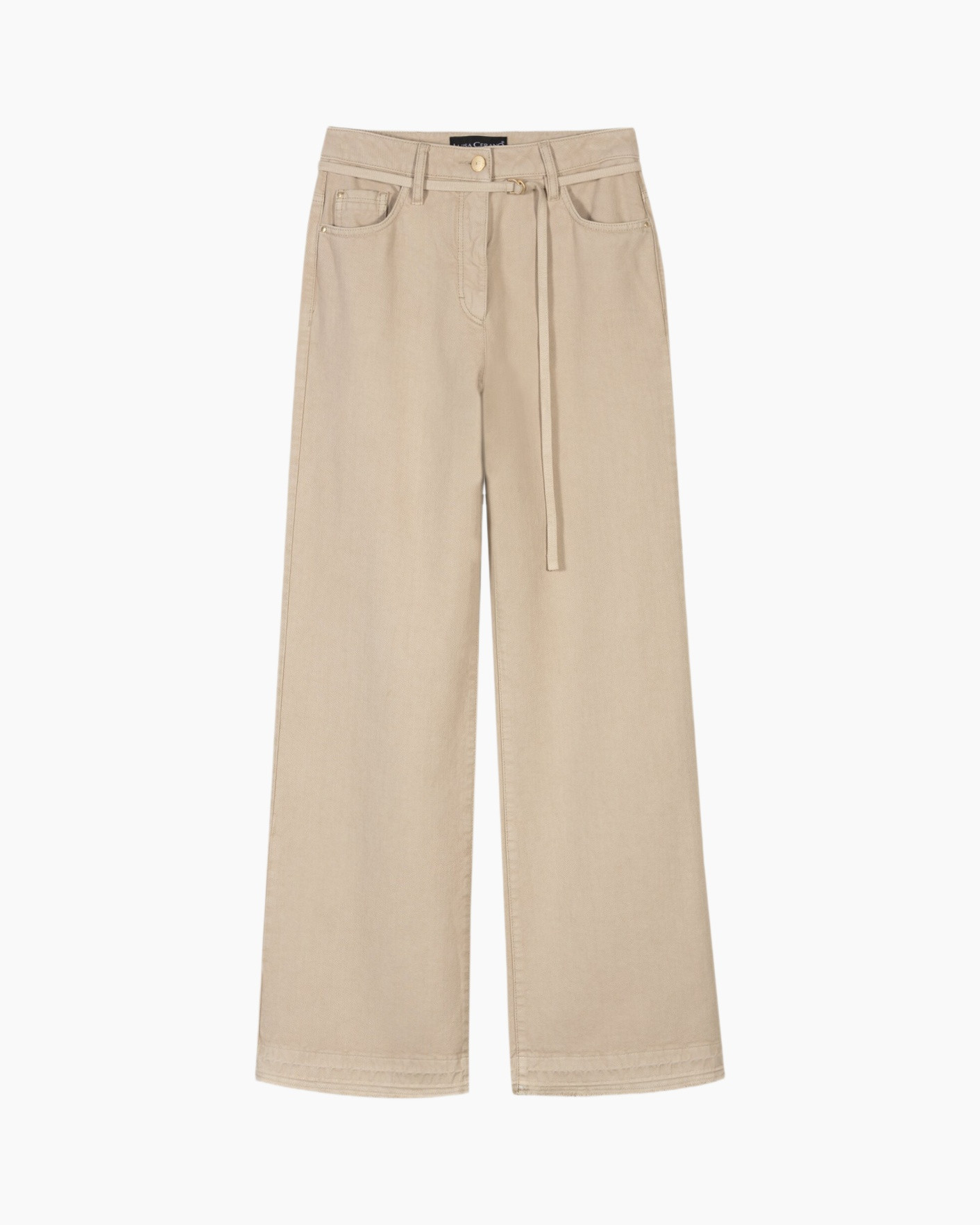 pants, khaki, wide-leg, belted, jeans-like
