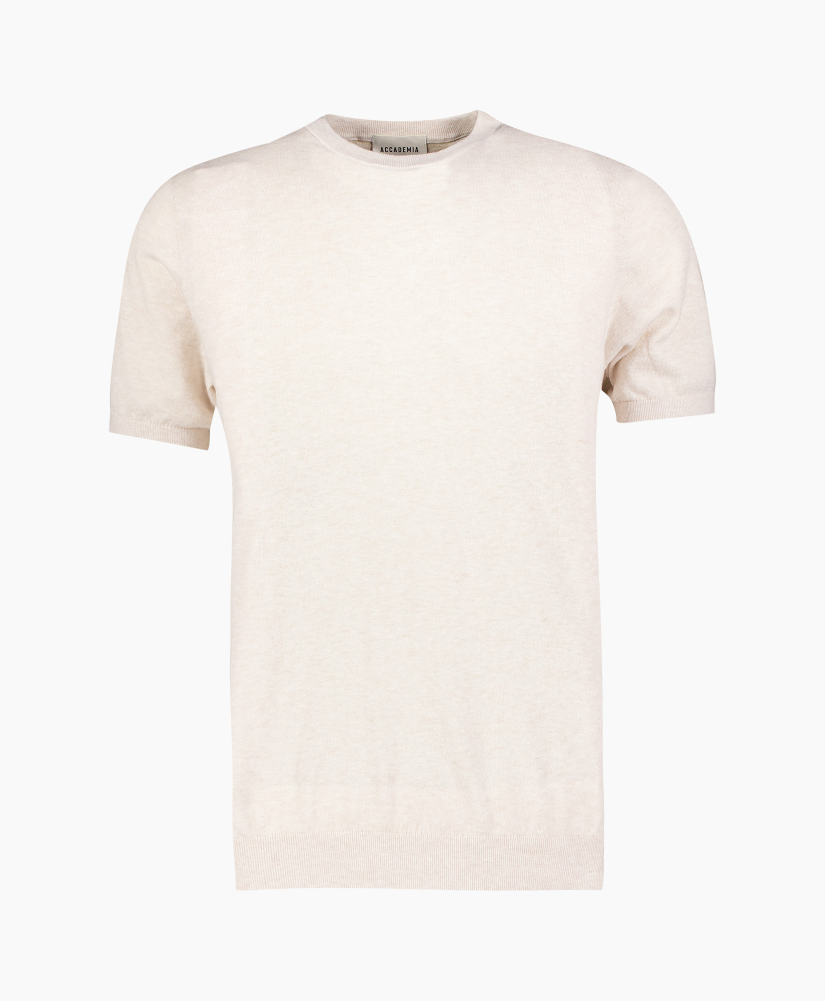 Sweater Cashmere Round Neck Ecru