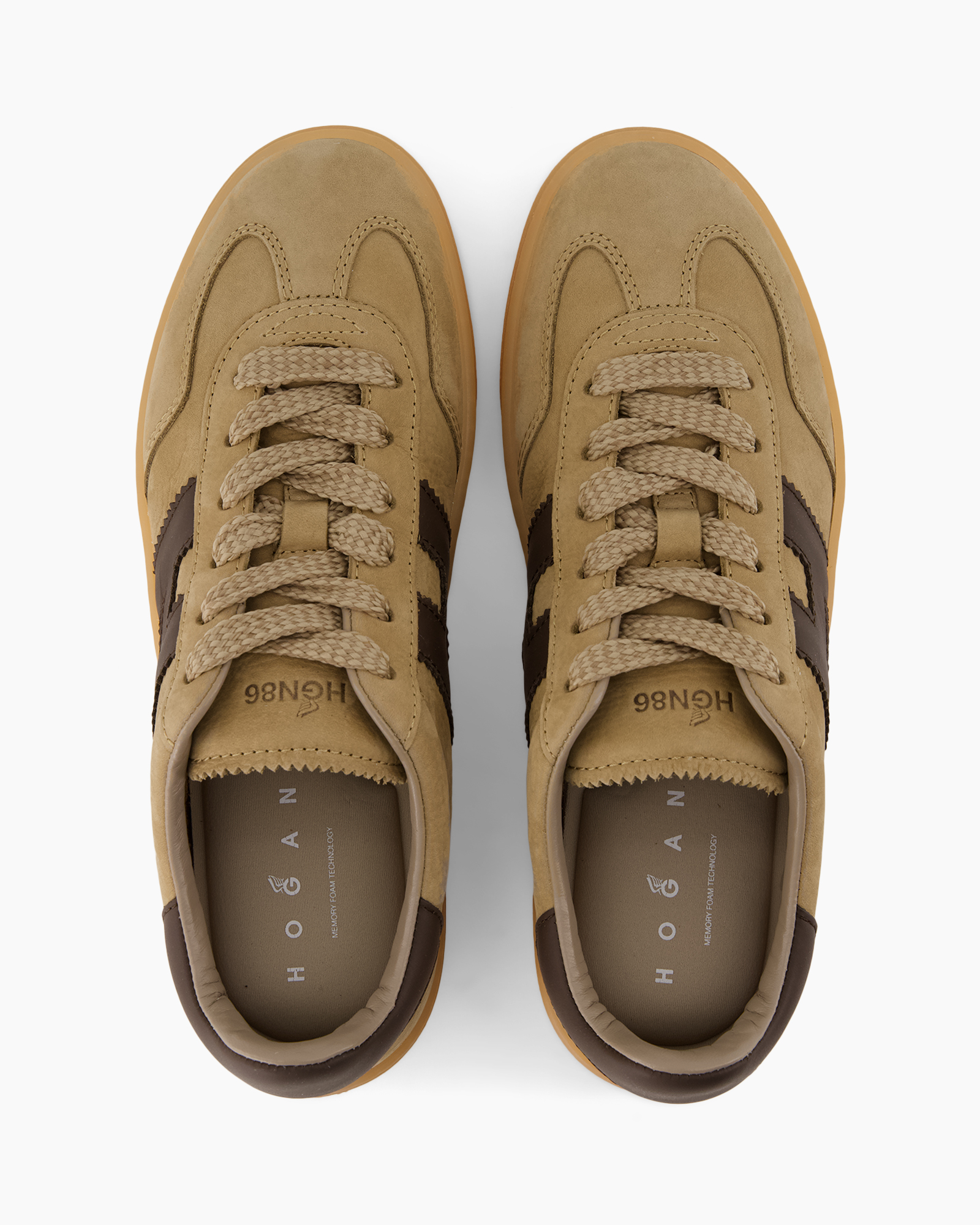 sneakers, tan, laces, suede, shoe