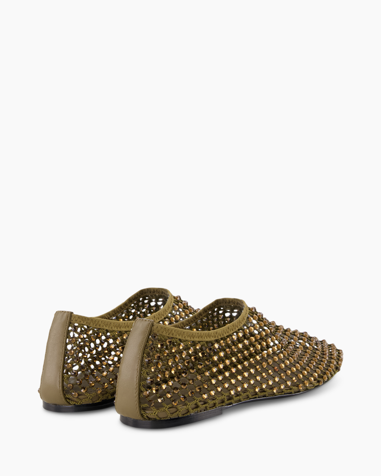 slip-ons, mesh, glitter, olive, flat shoes