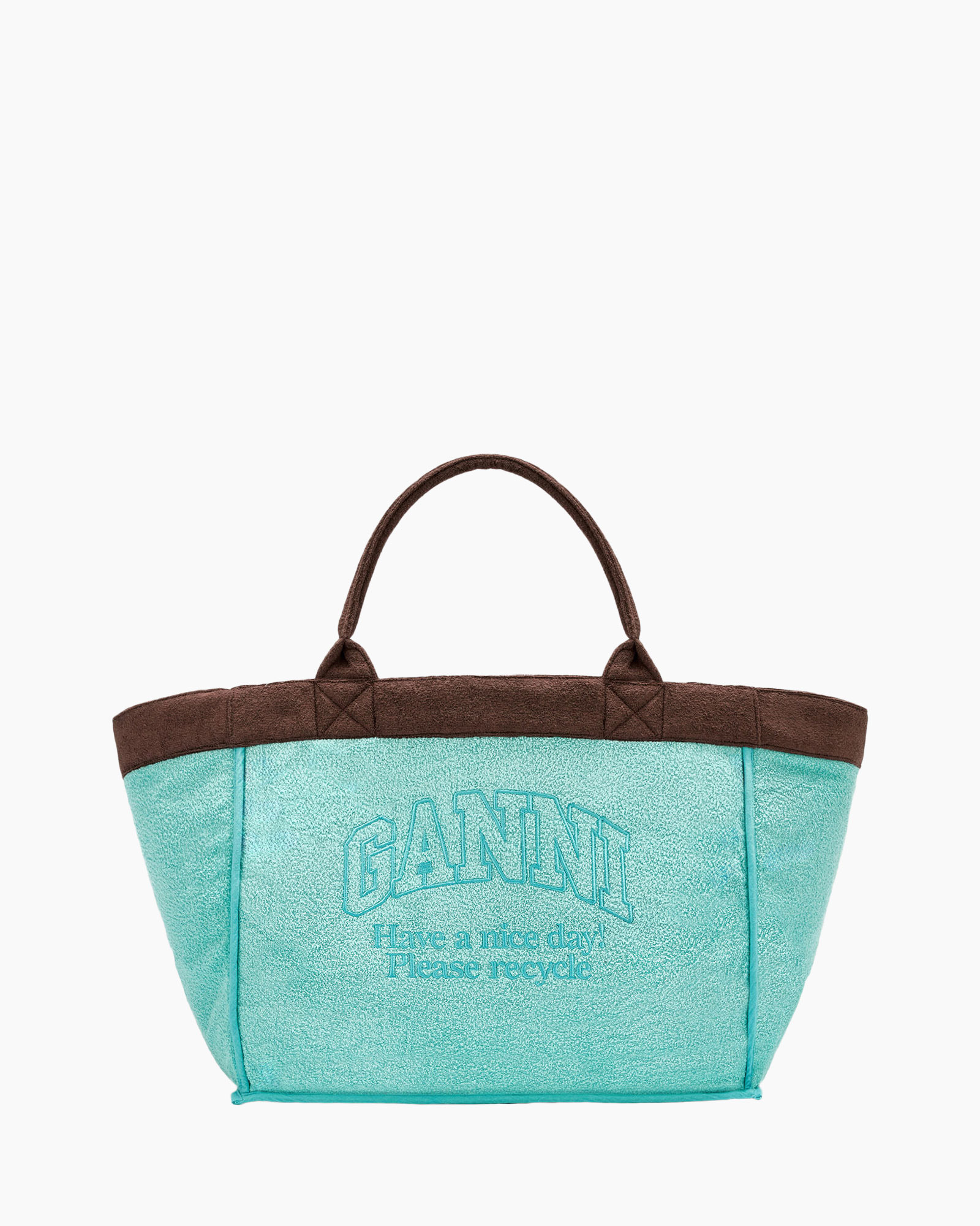 bag, tote, brown, fabric, textured