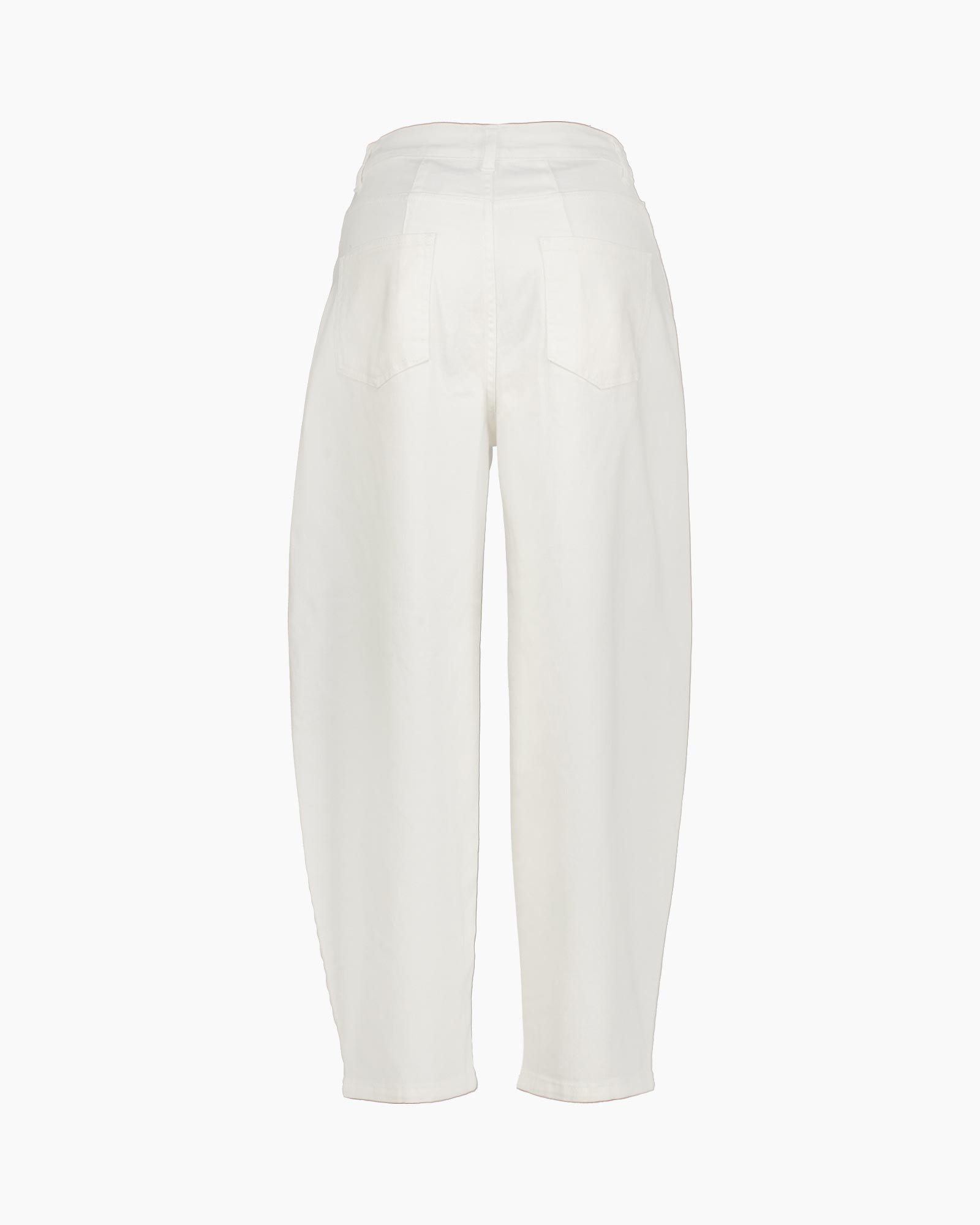 white, pants, high-waist, jeans, straight-leg