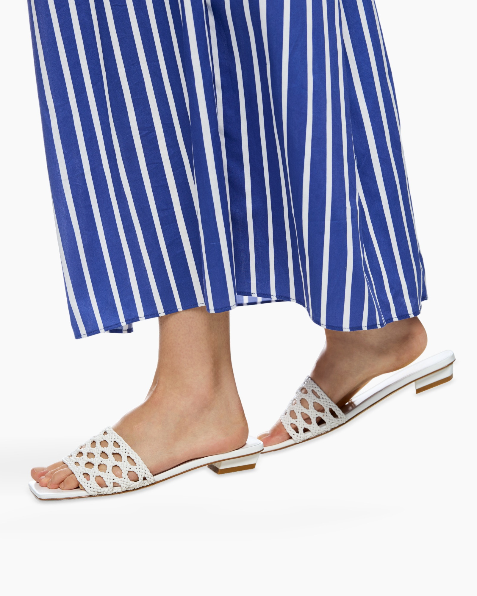 sandals, flat, open-toe, crochet, footwear