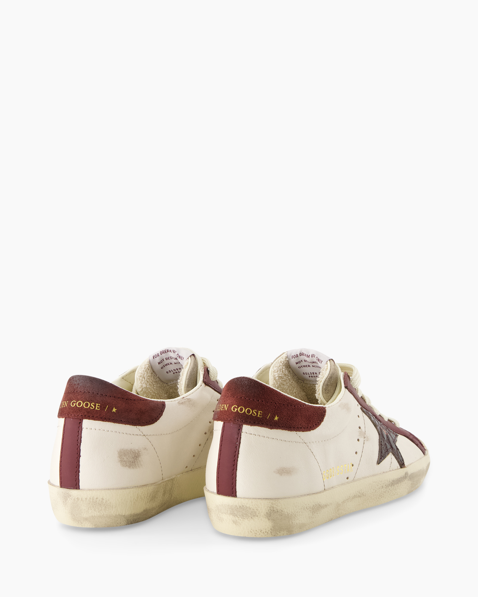 sneakers, low-top, white, maroon, star logo