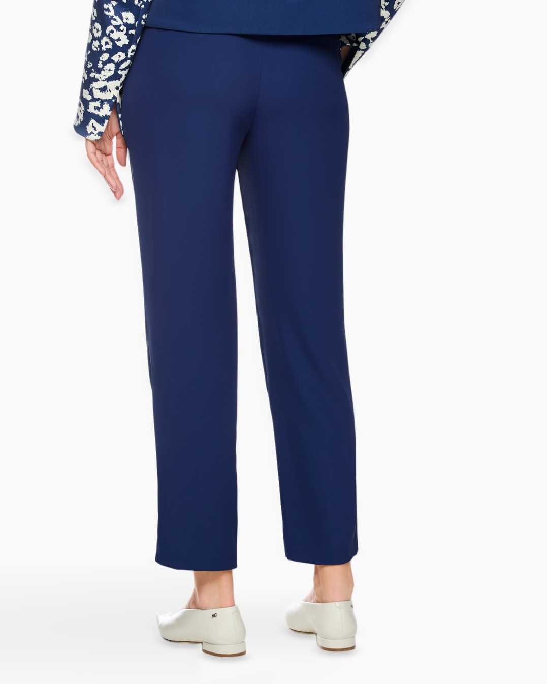 pants, trousers, navy, slacks, mid-rise