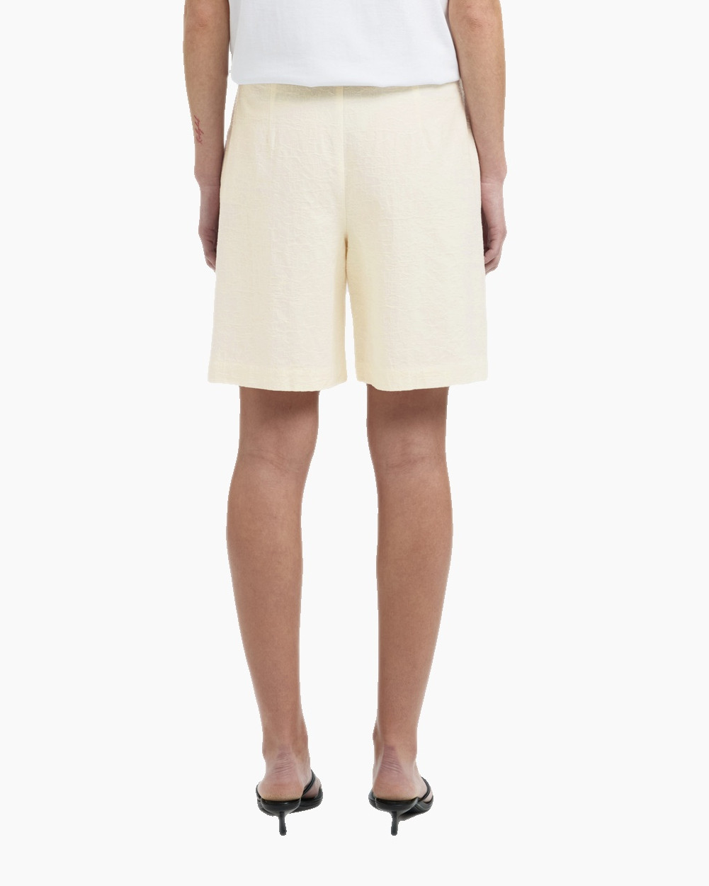 Short Mette Hw Jacquard Shorts B Wit