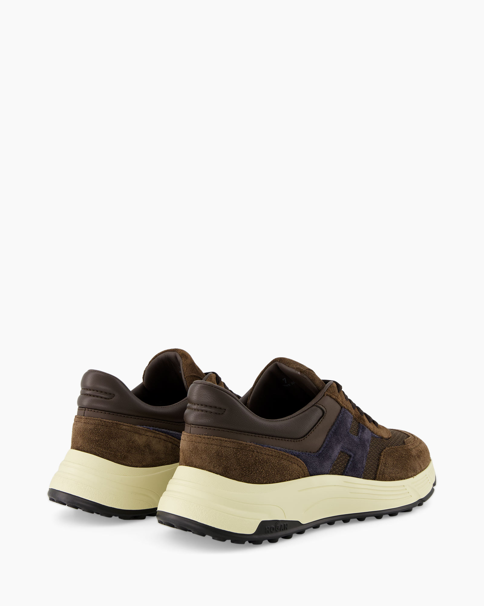 sneakers, brown, suede, walking, cream sole