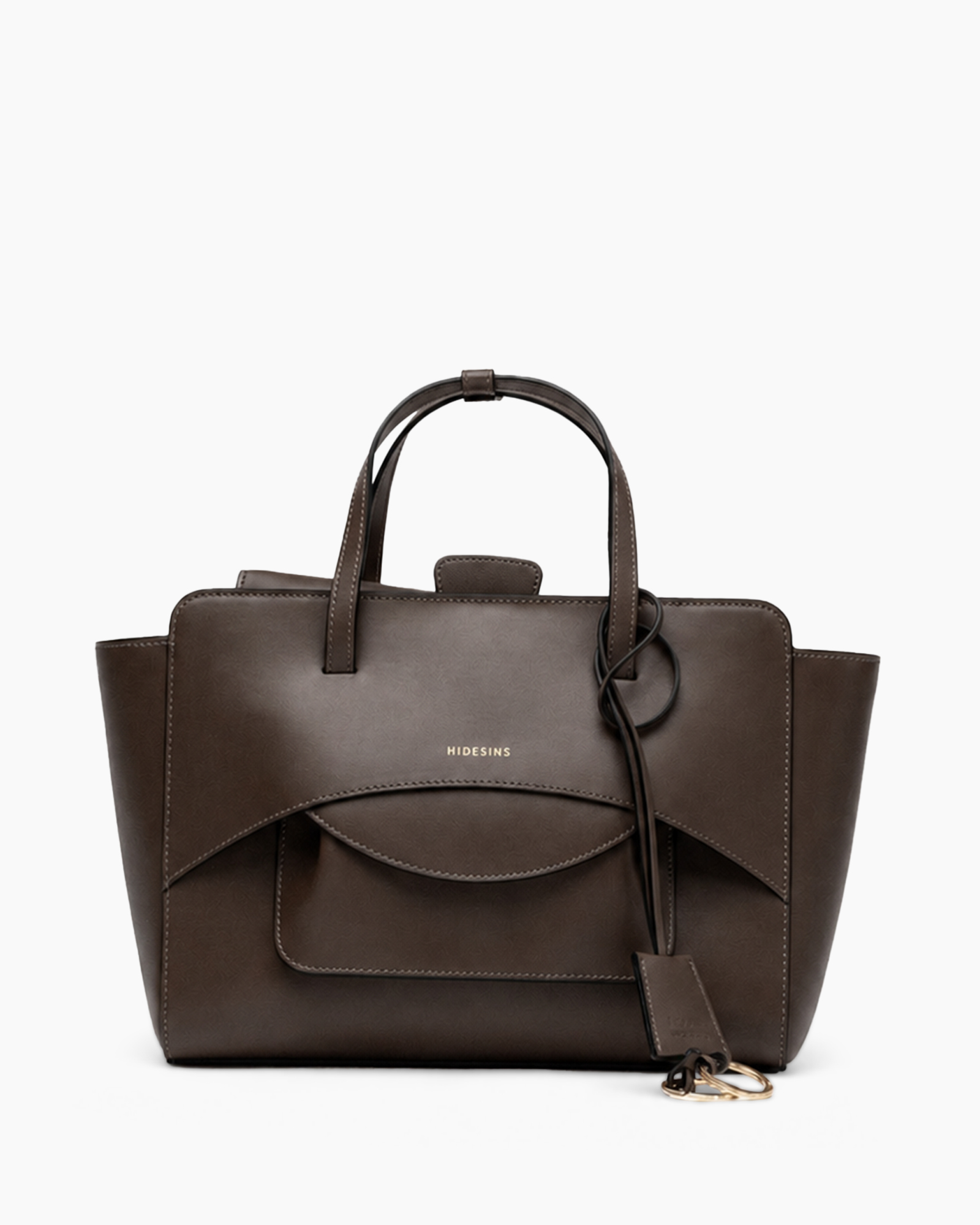 Tas Flap M Premiere Donker Bruin