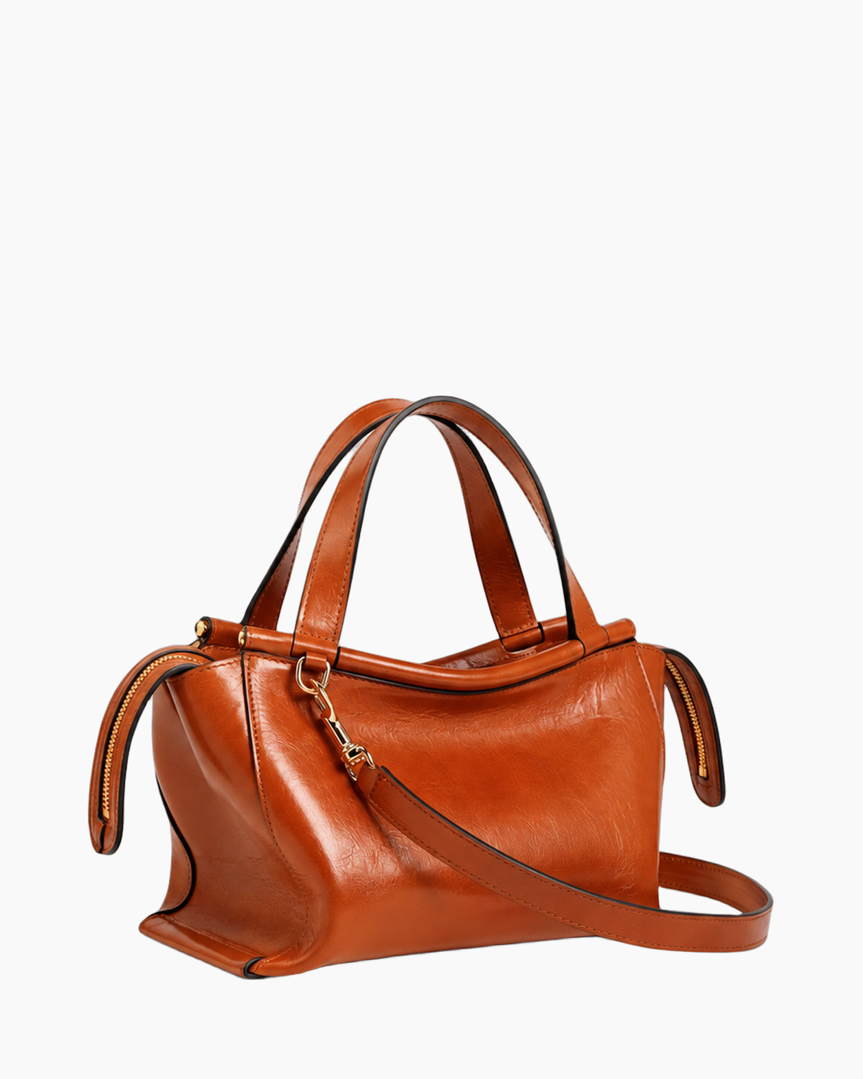 handbag, brown, leather, shoulder bag, purse