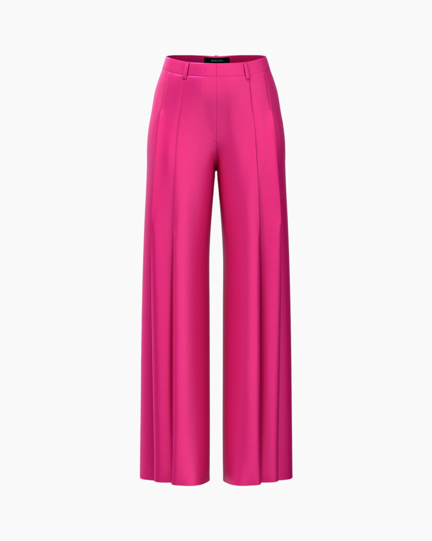 pants, wide-leg, pink, trousers, solid-color