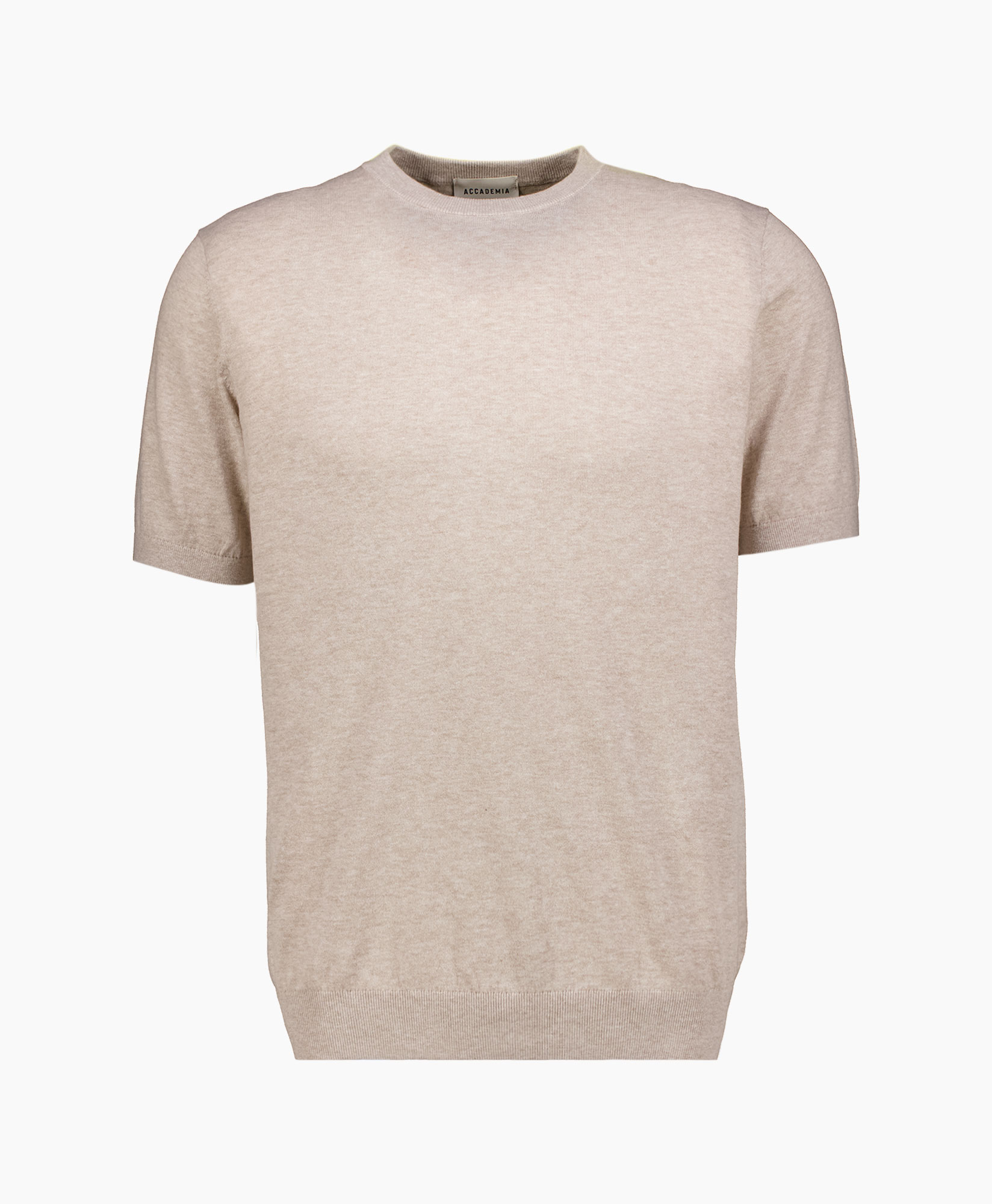 Sweater Cashmere Round Neck Zand