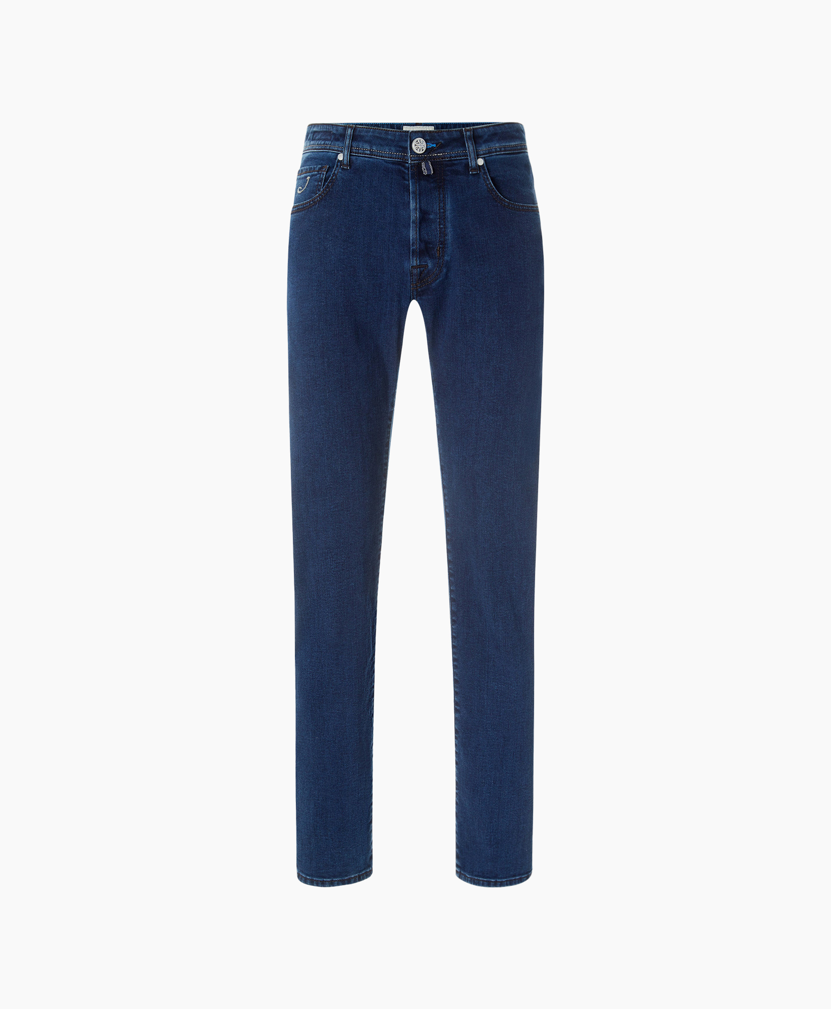 jeans, denim, blue, full-length, five-pocket