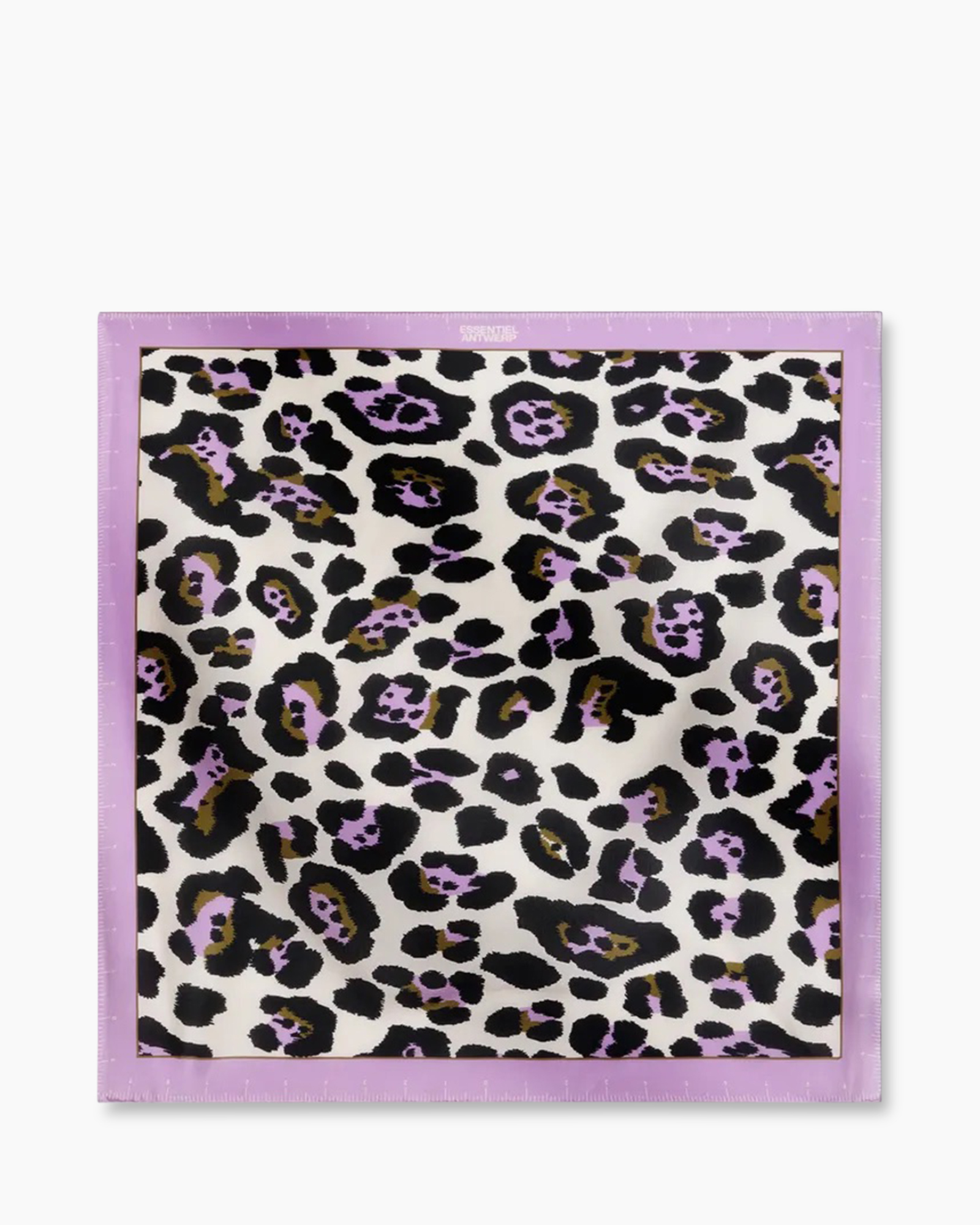 leopard print, scarf, purple frame, pattern, fabric
