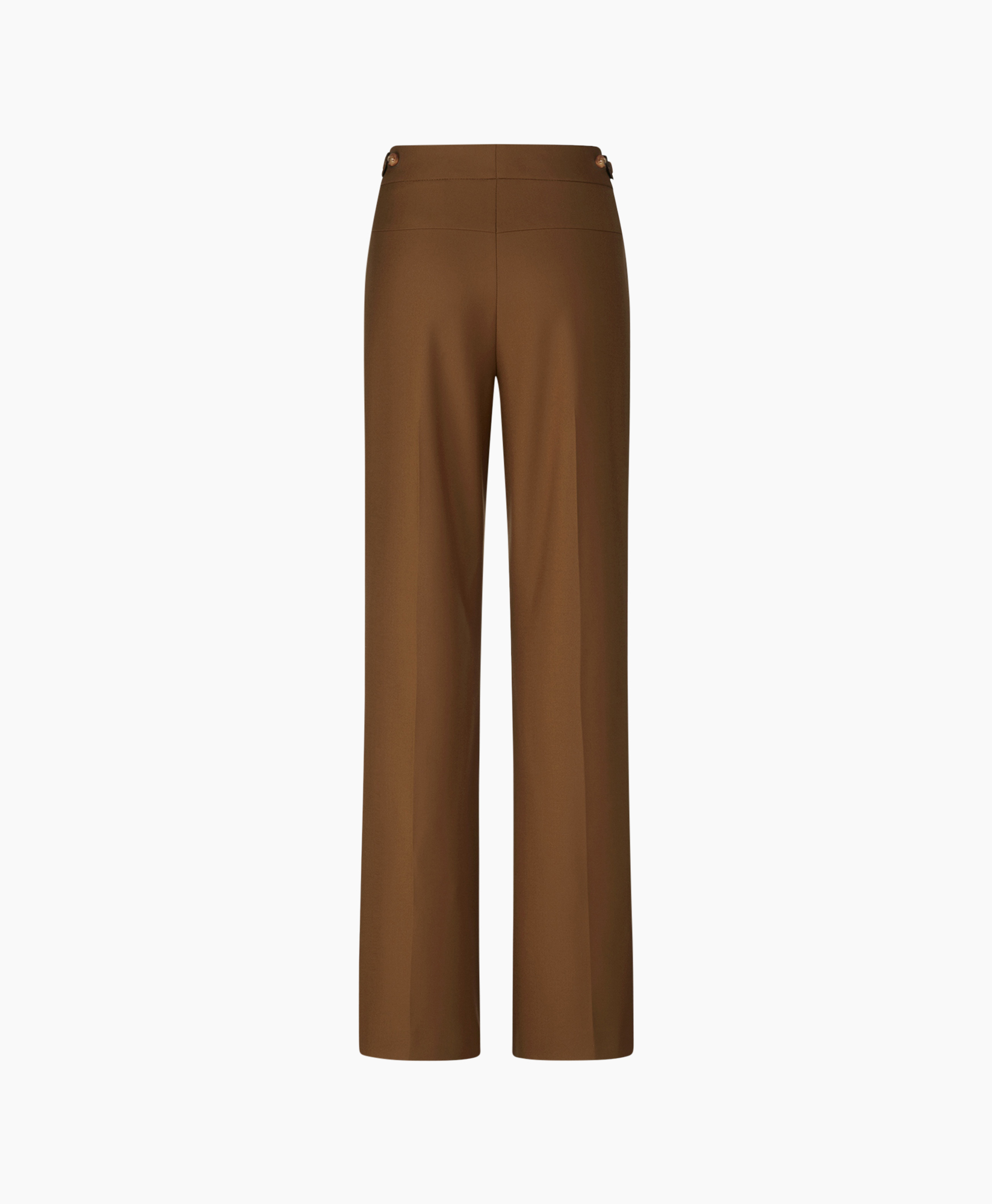 pants, trousers, wide-leg, brown, high-waist