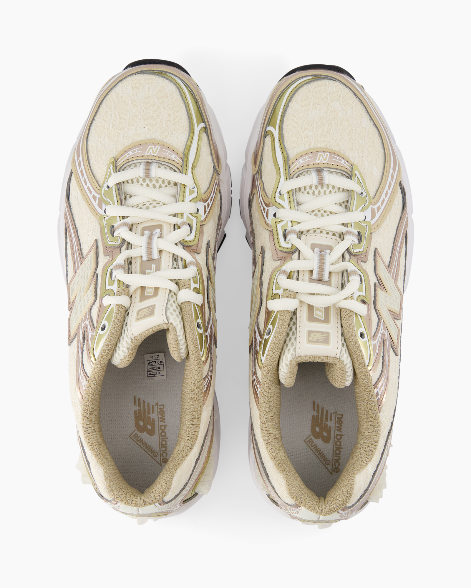 sneakers, running shoes, mesh, lace-up, beige
