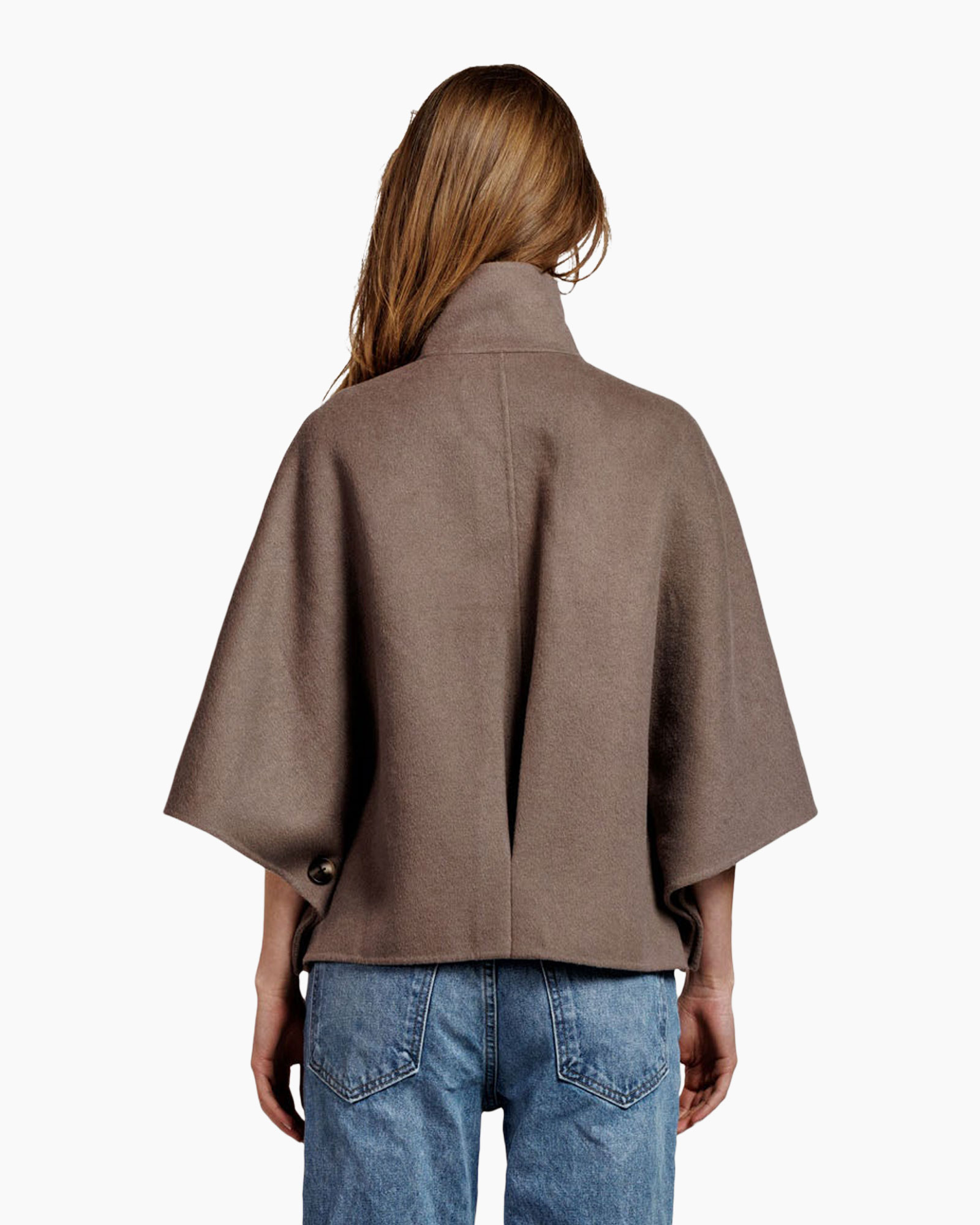 Fashion, Coat, Cape, Jeans, Person