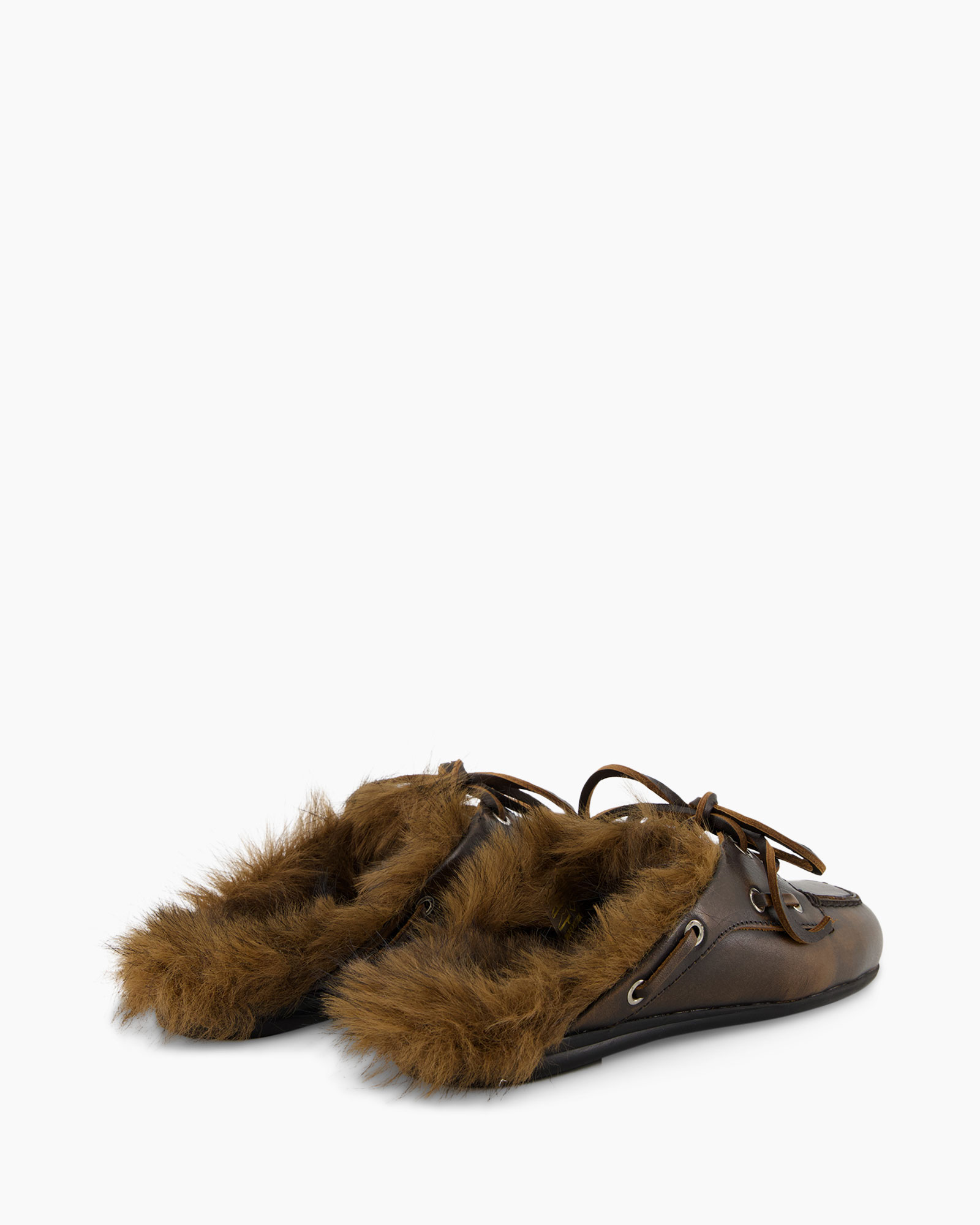 loafers, moccasins, fur, brown, slip-on