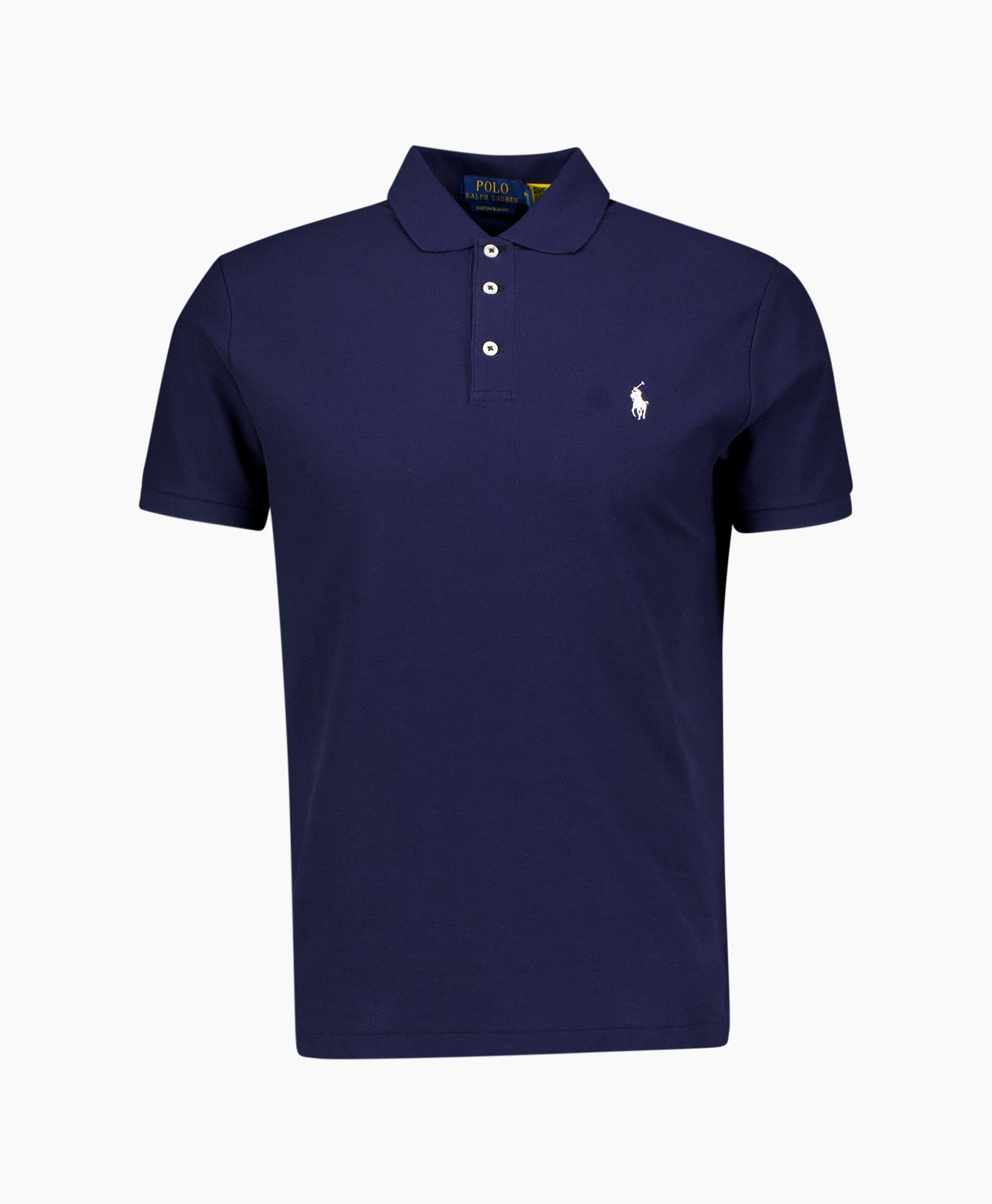 Polo Knit Donker Blauw