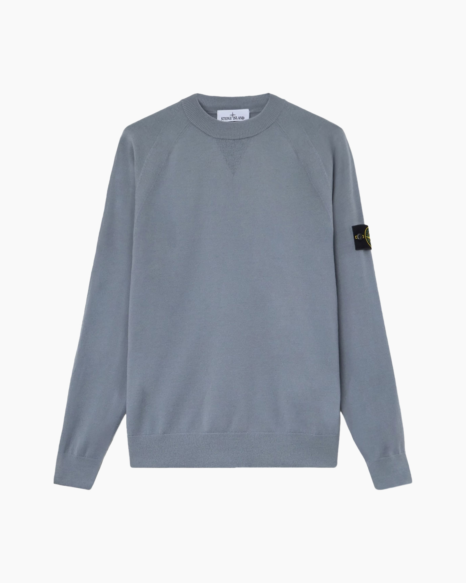 sweatshirt, pullover, long-sleeve, blue, ribbed-cuff