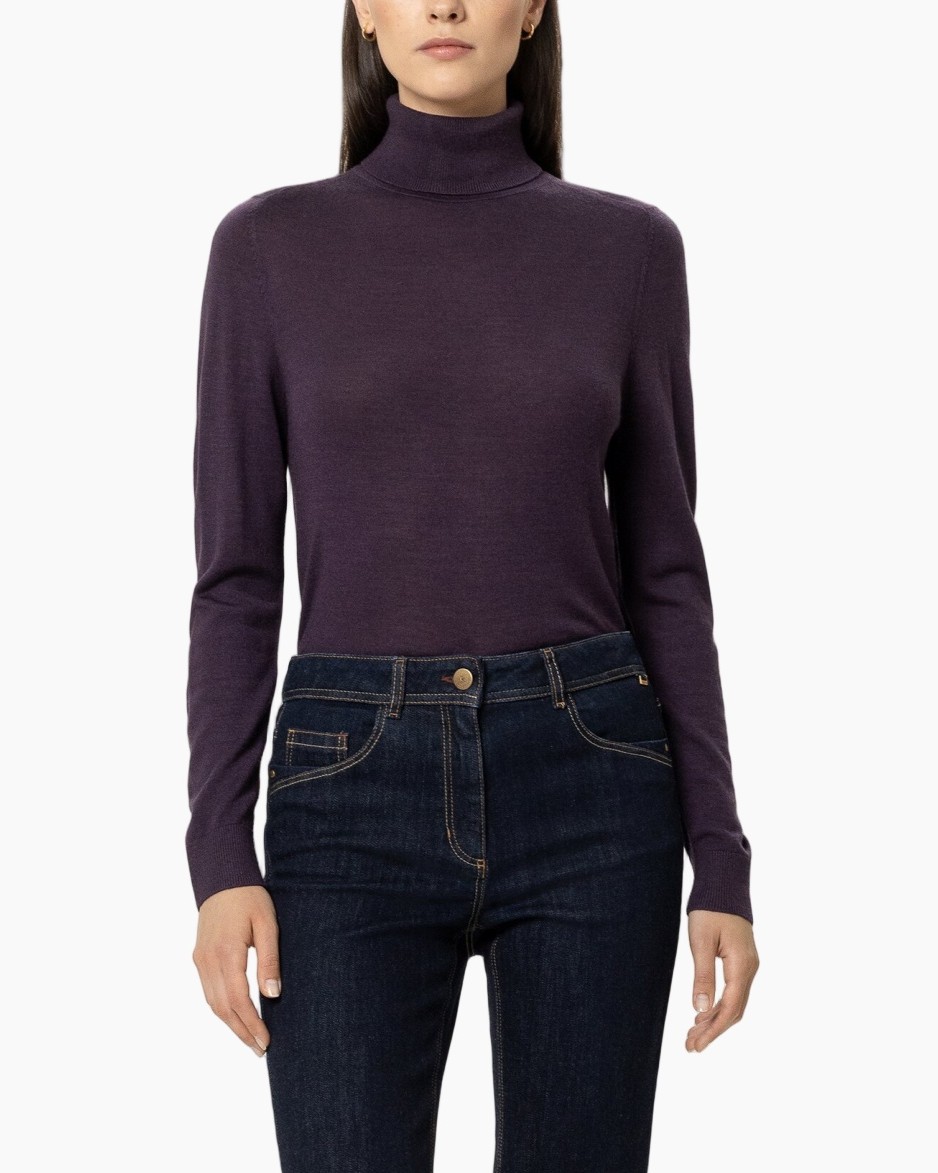 Trui 148864/5945-0 Aubergine
