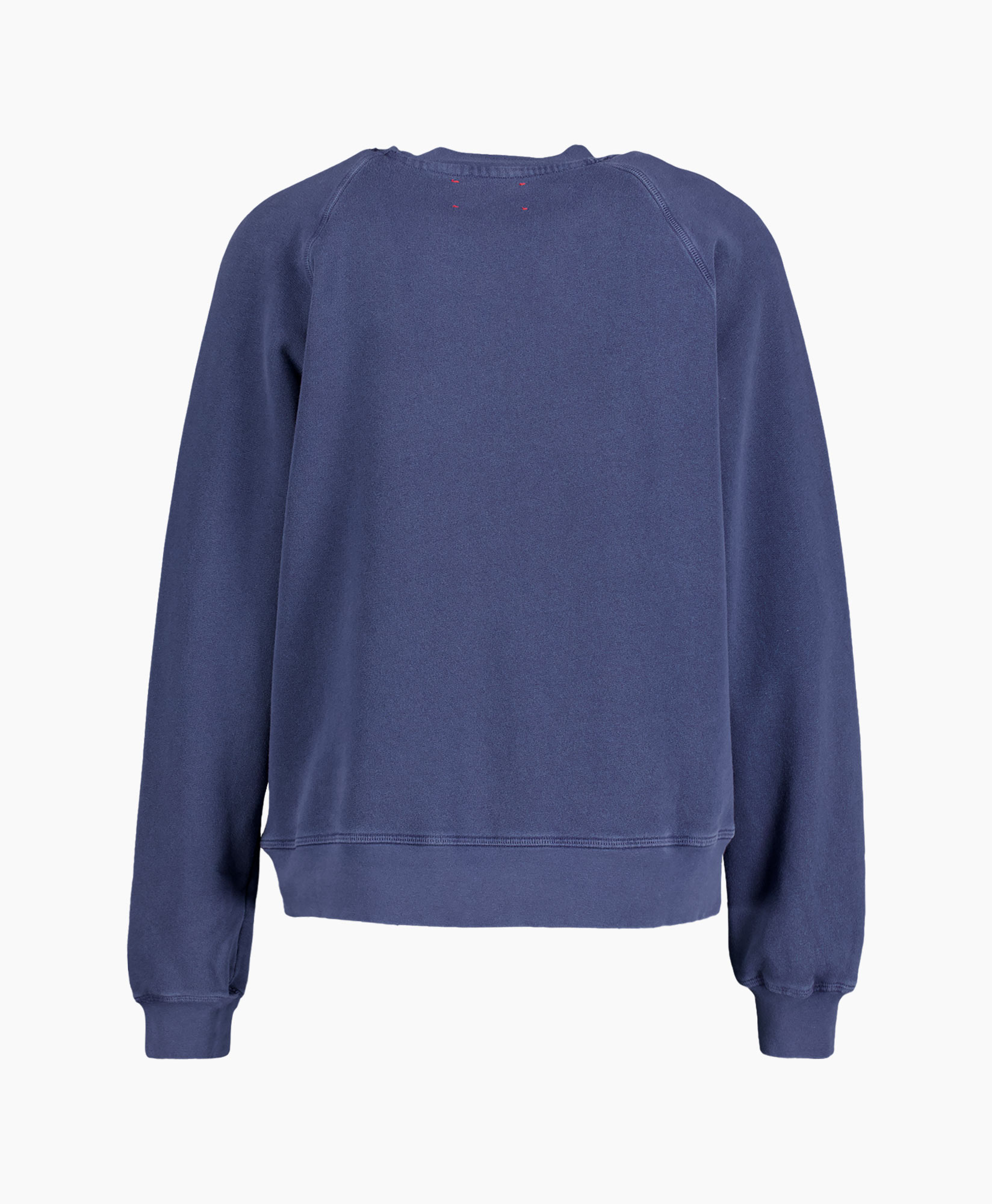sweatshirt, long sleeve, crew neck, blue, cotton blend