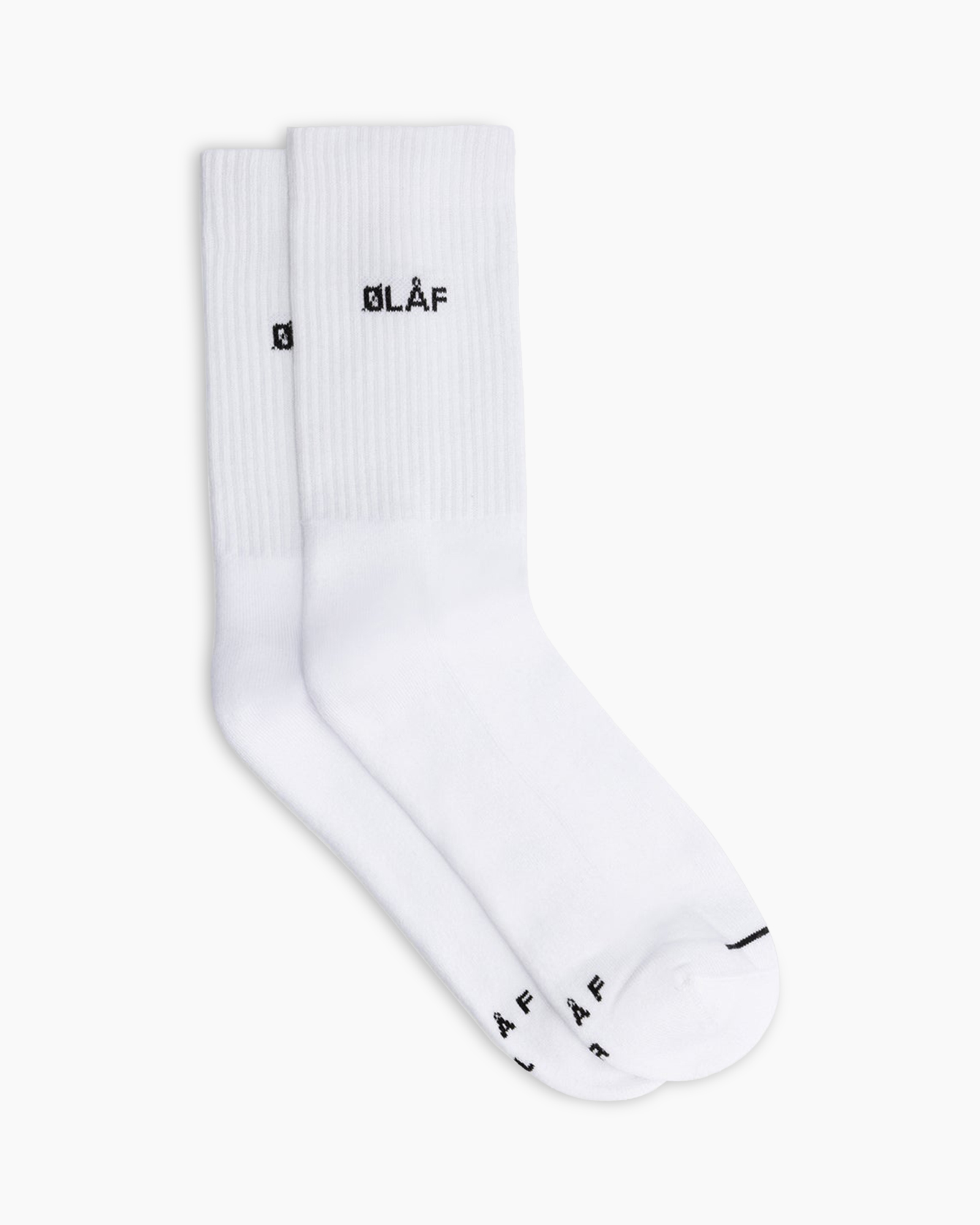 socks, crew socks, white, ribbed, calf-height