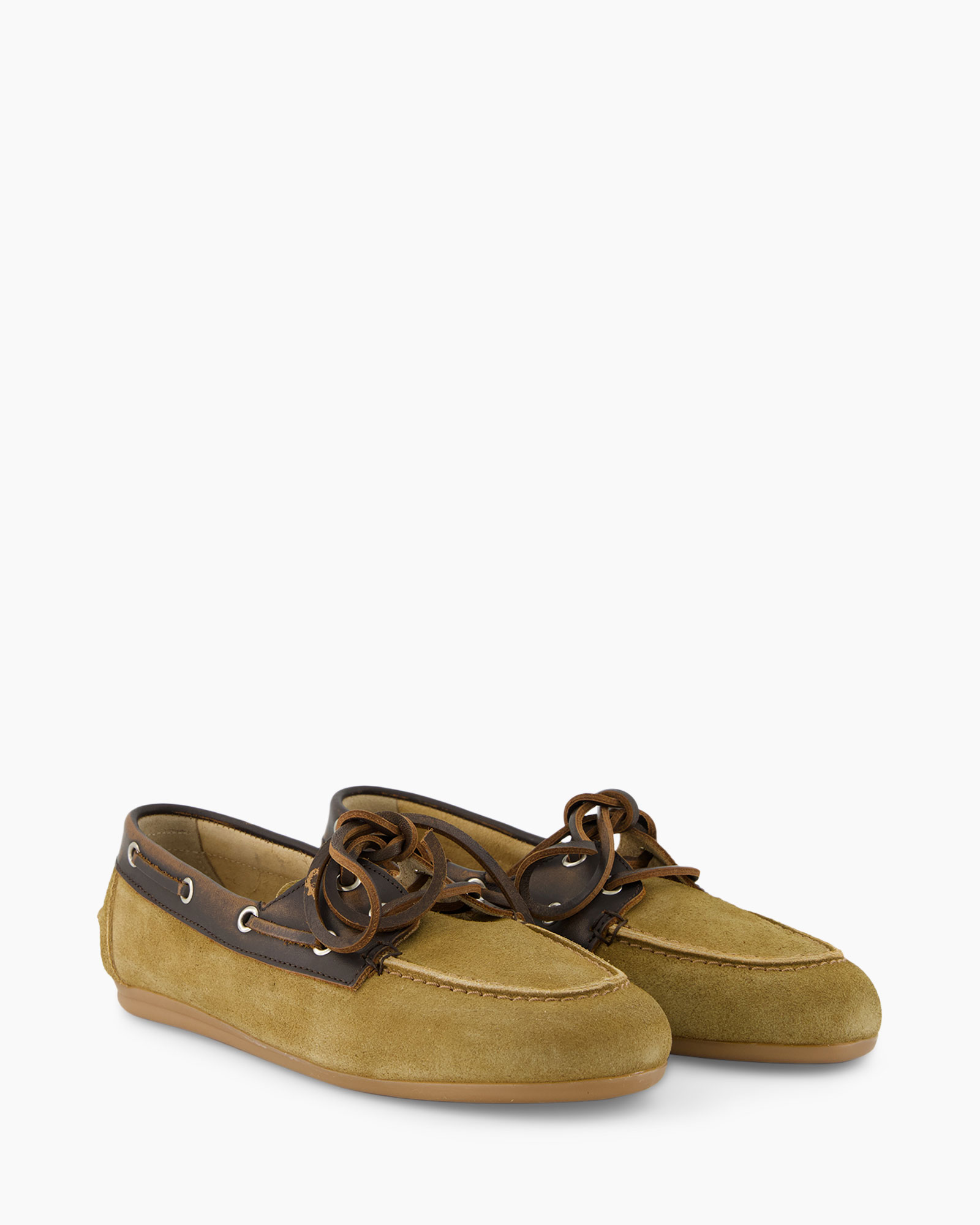 boat shoe, suede, moccasin, loden, shoe with laces