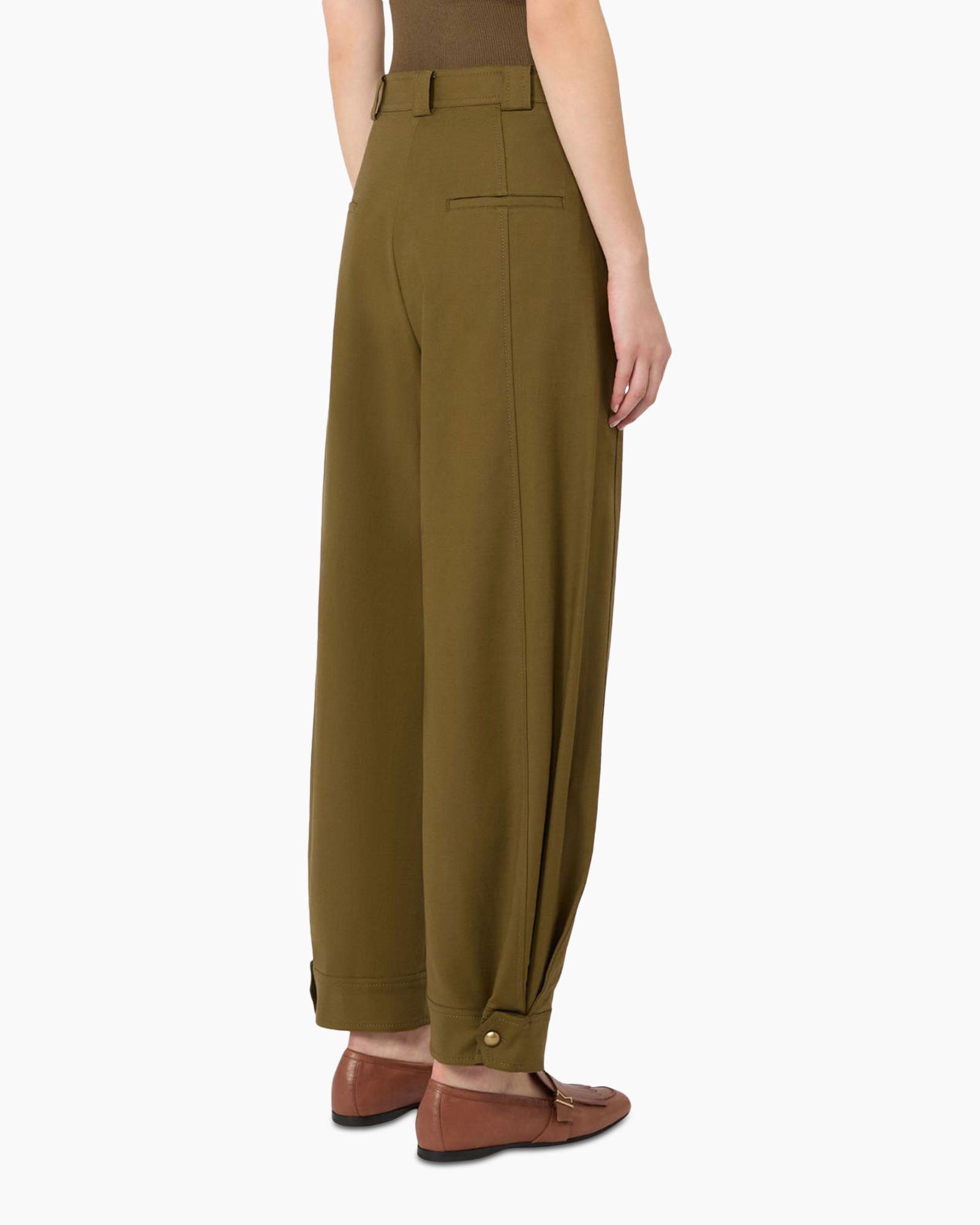 olive, pants, wide-leg, high-waisted, pockets