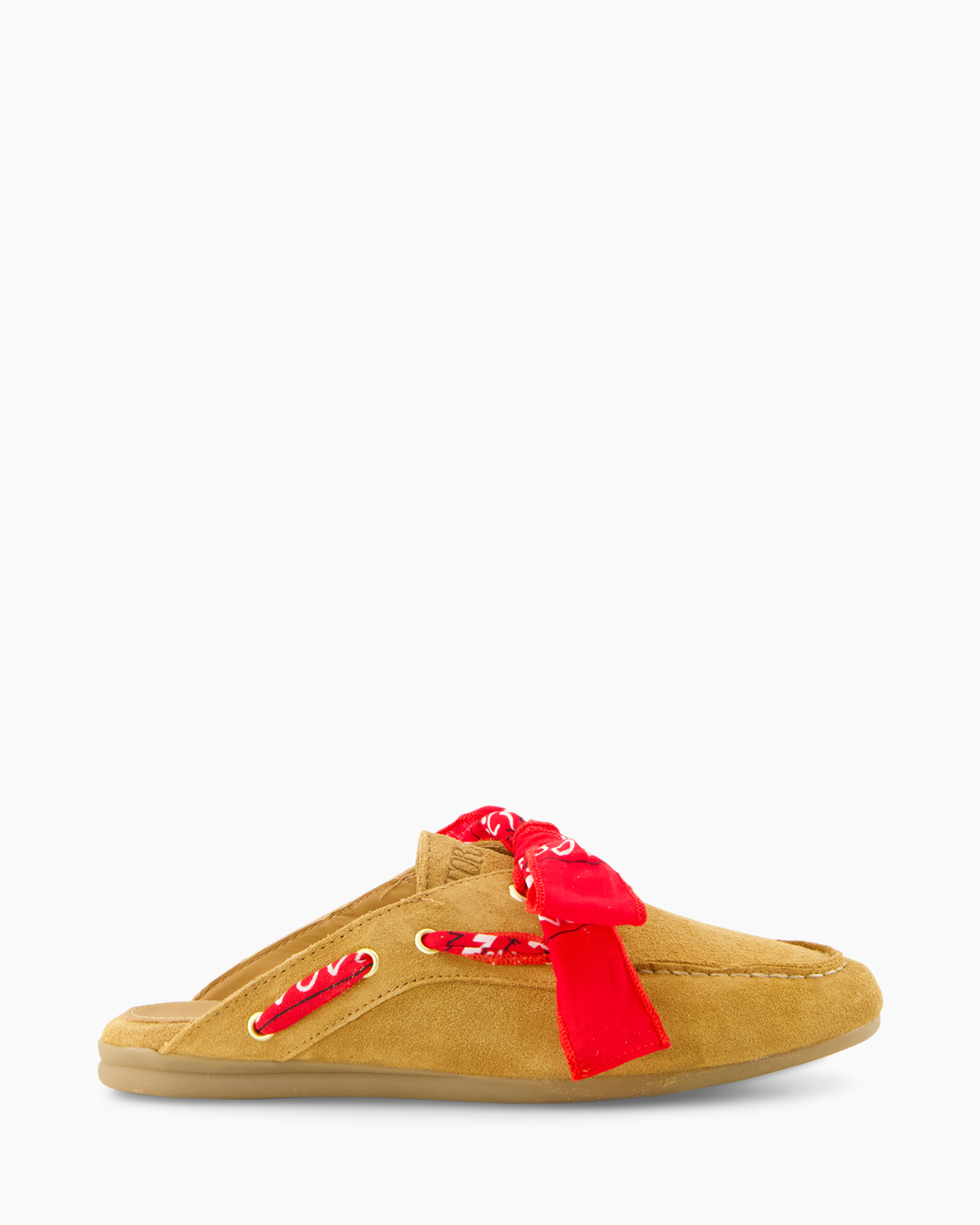 slippers, moccasins, suede, red bow, casual footwear