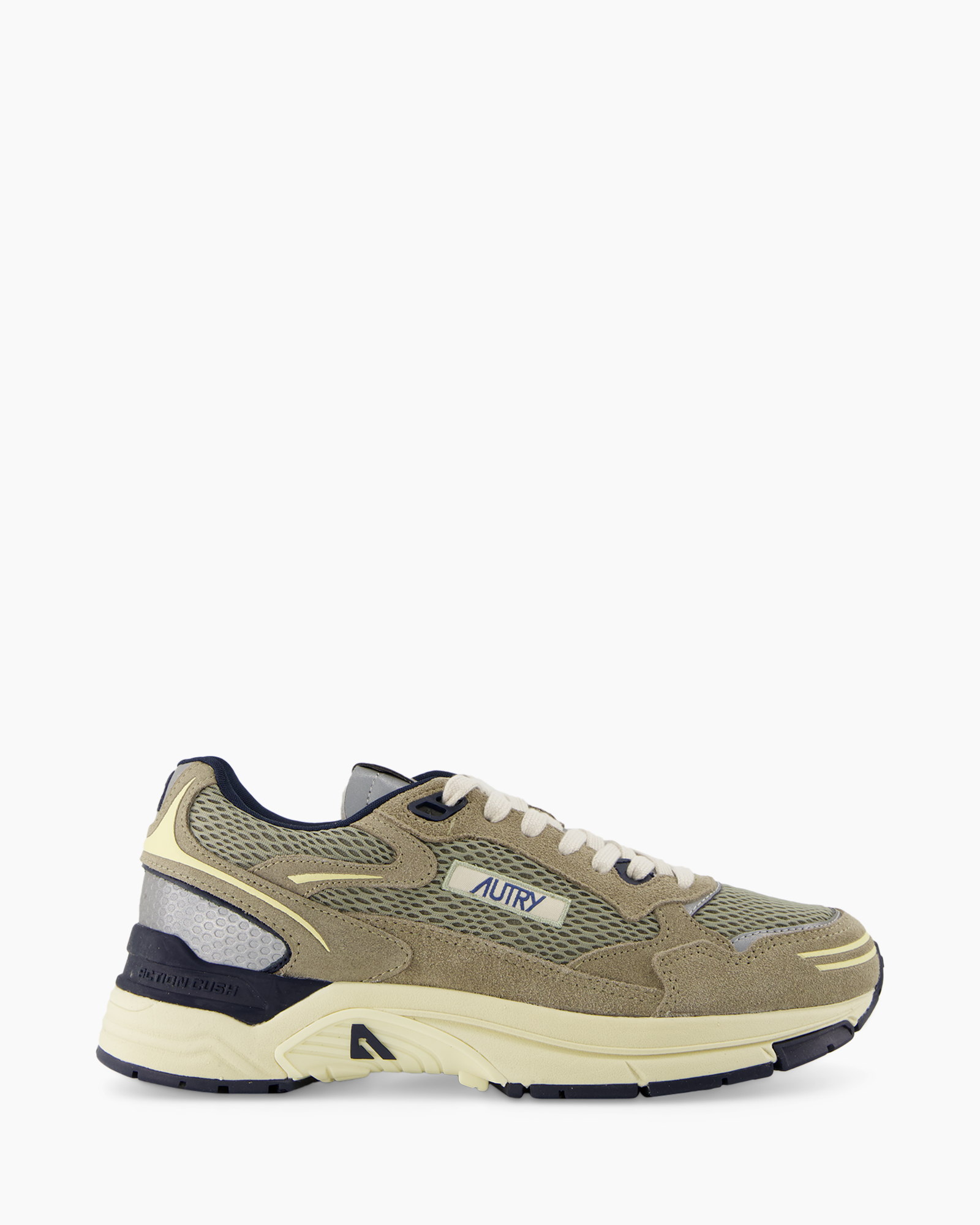 sneaker, mesh, tan, lace-up, outsole