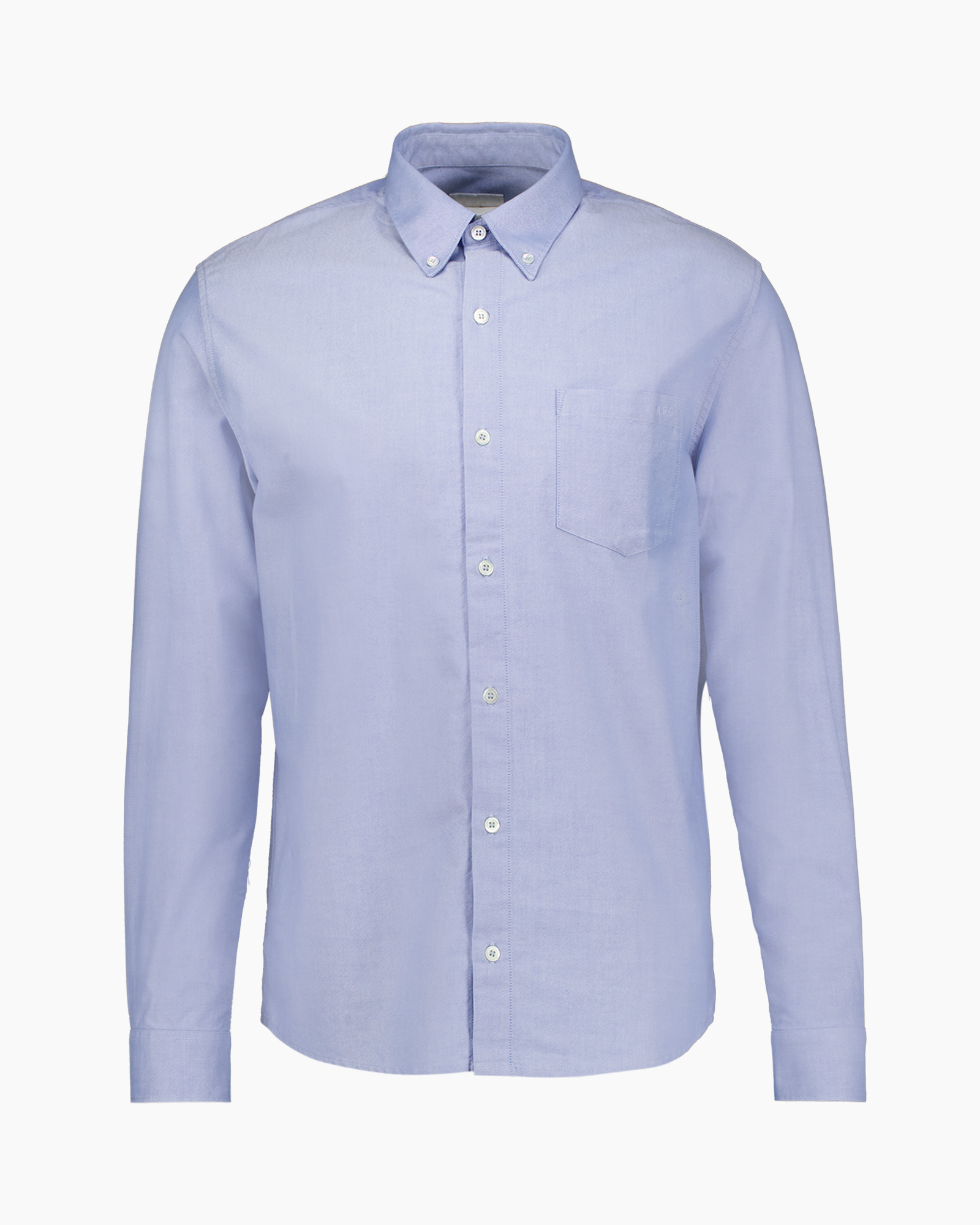 men's shirt, button-down, long sleeve, light blue, pocket, shirt, button-down, long-sleeve, oxford, pocket