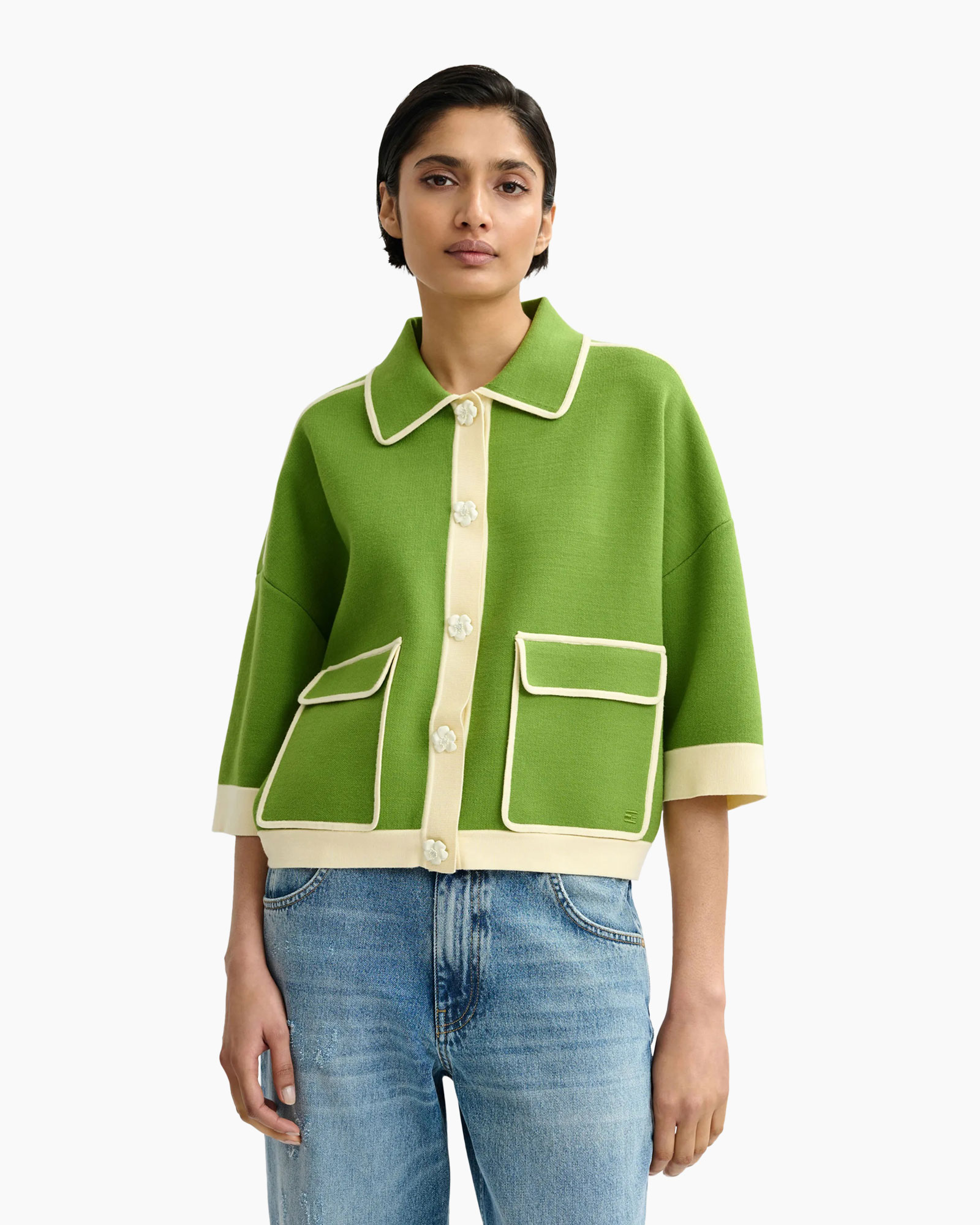 Knitwear, Sweater, Person, Shirt, Coat