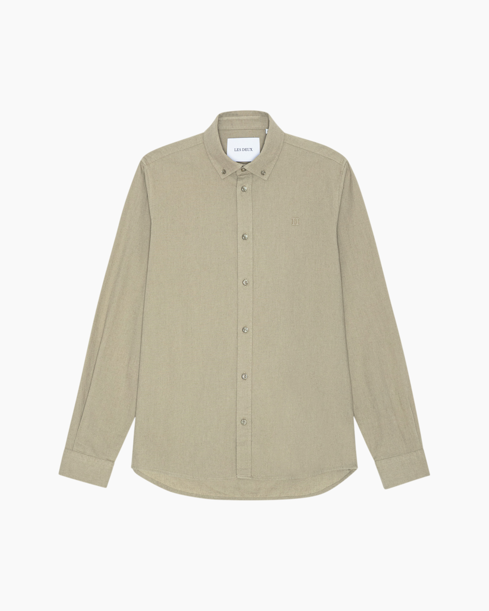 Long Sleeve, Sleeve, Linen, Shirt, Khaki
