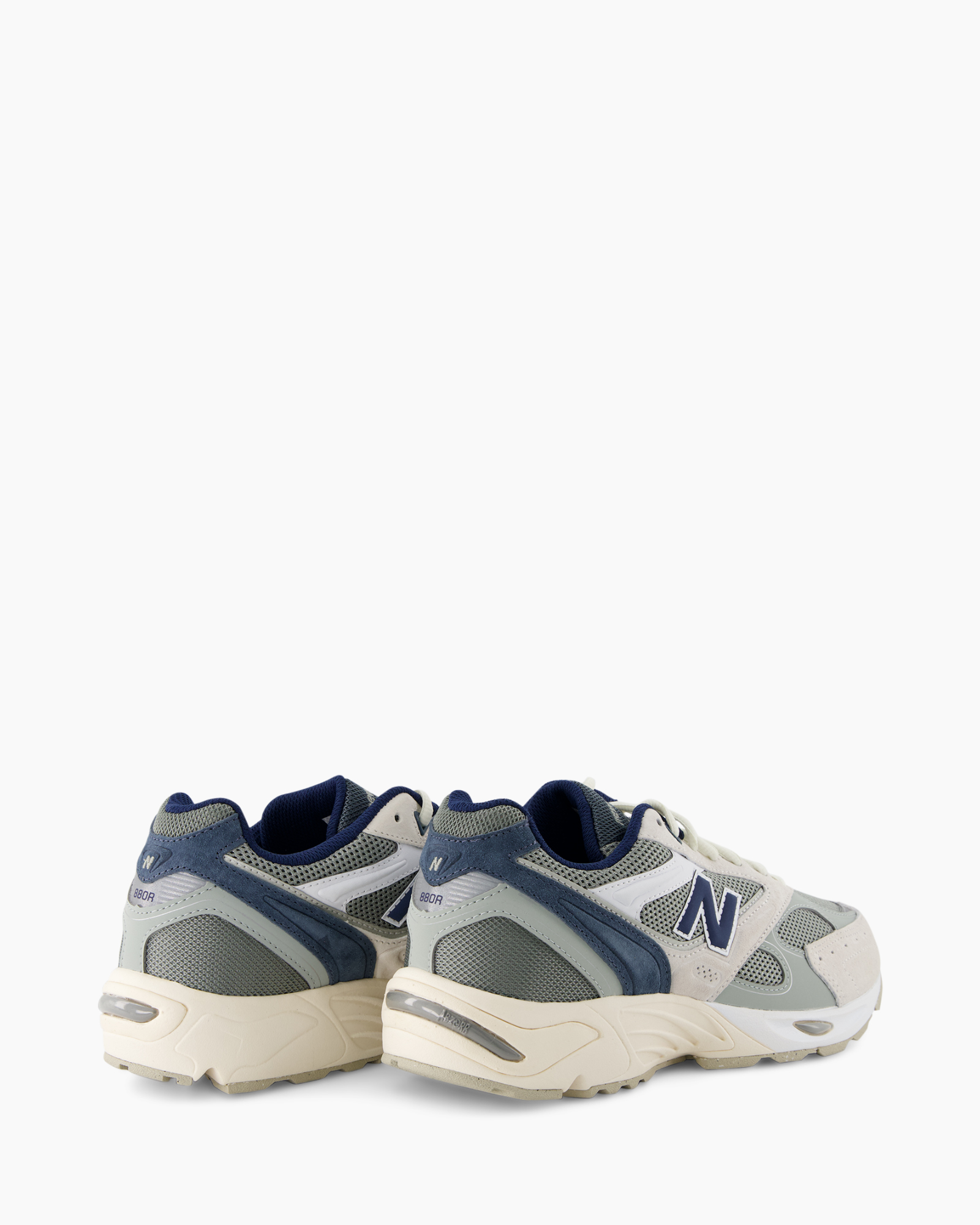 sneakers, running shoes, mesh, crepe sole, grey blue