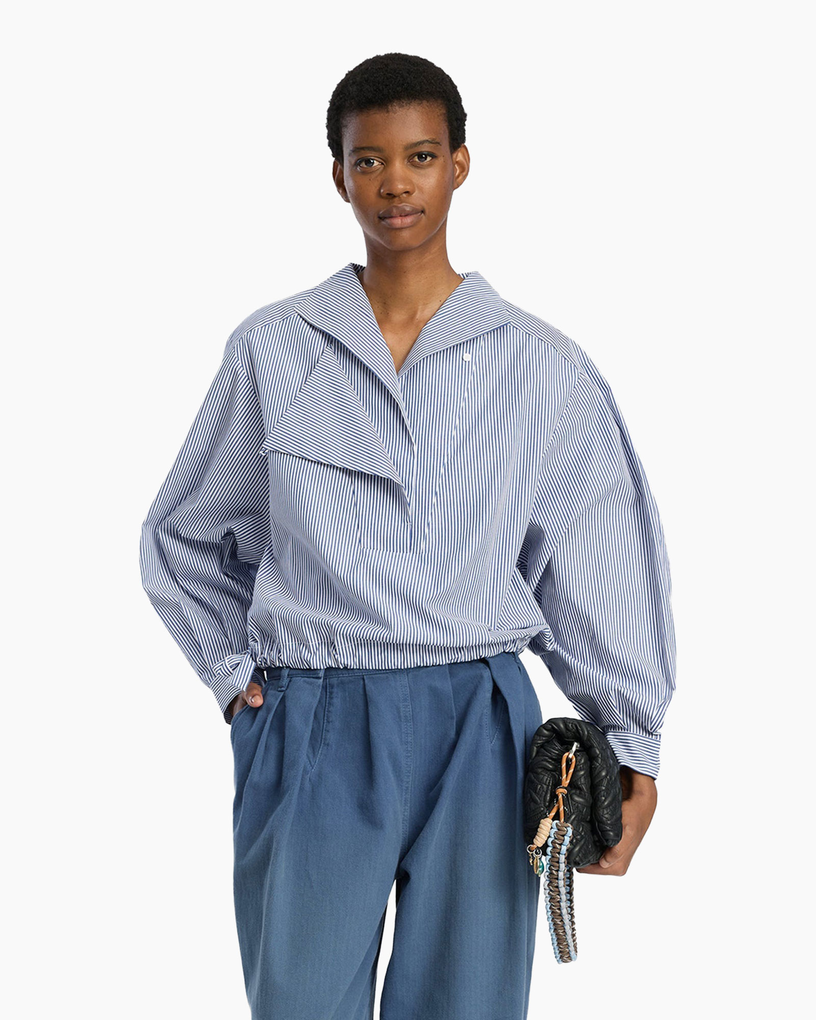 Shirt, Blouse, Long Sleeve, Pants, Person