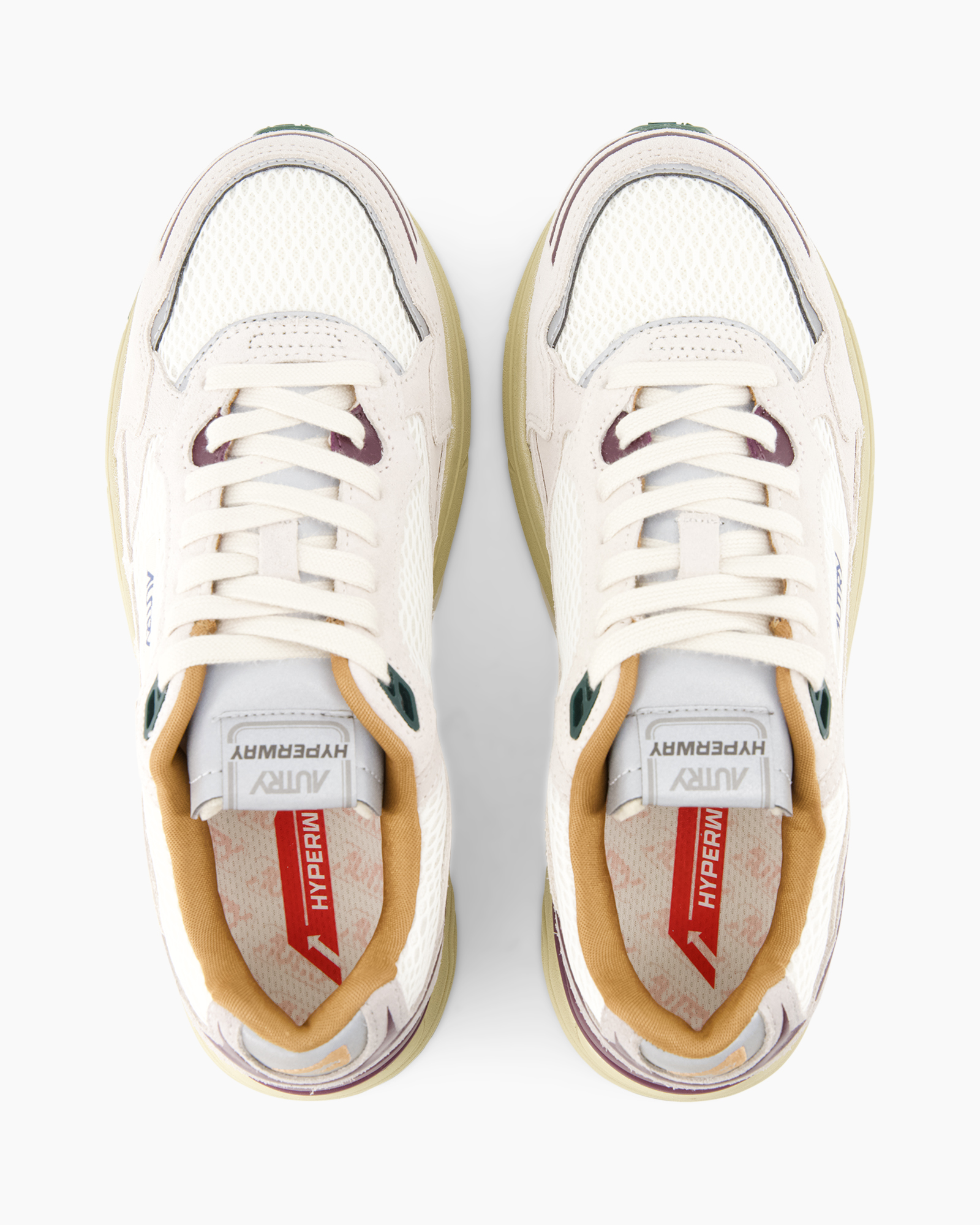 sneakers, lace-up, mesh, white, athletic