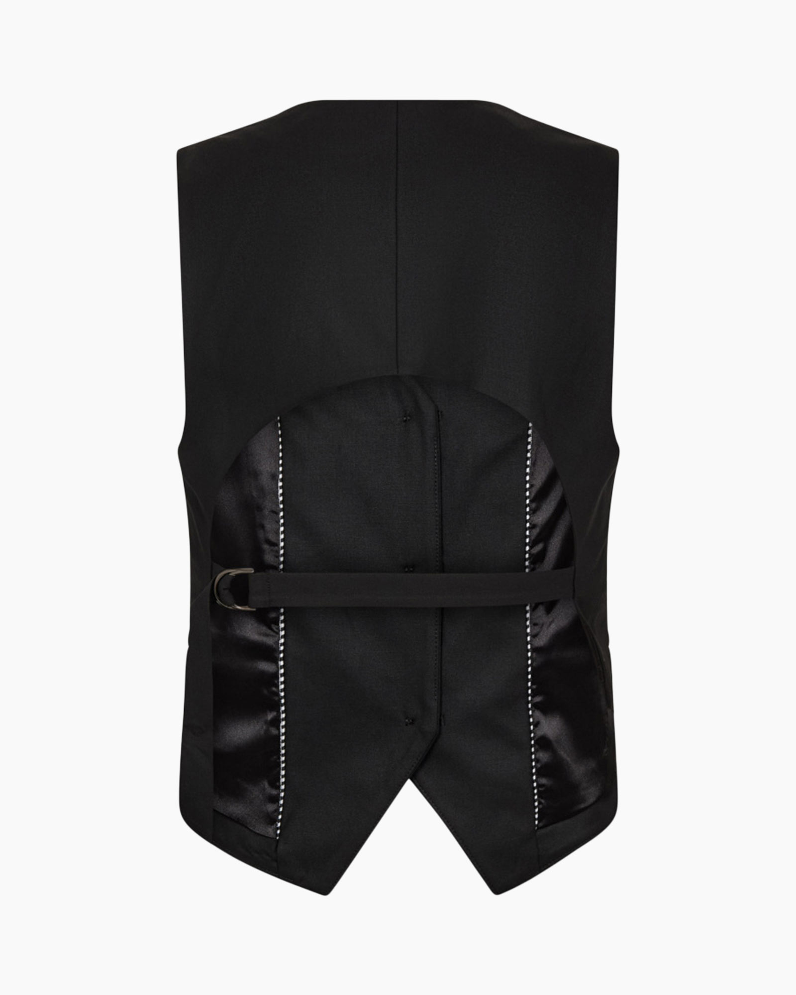 Vest Sibelle Open Back Zwart