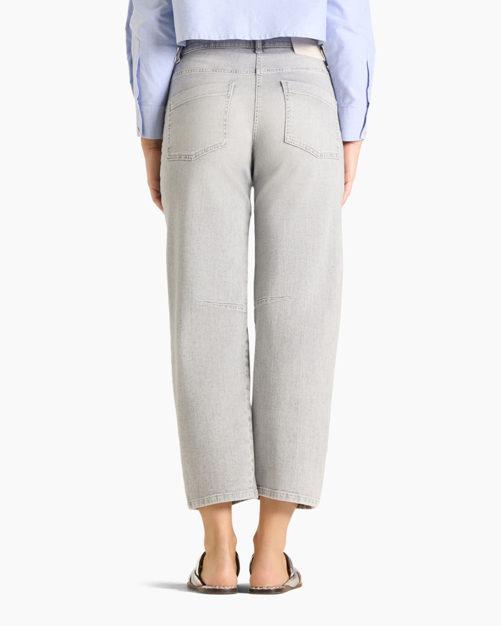 pants, jeans, light gray, wide leg, back pockets
