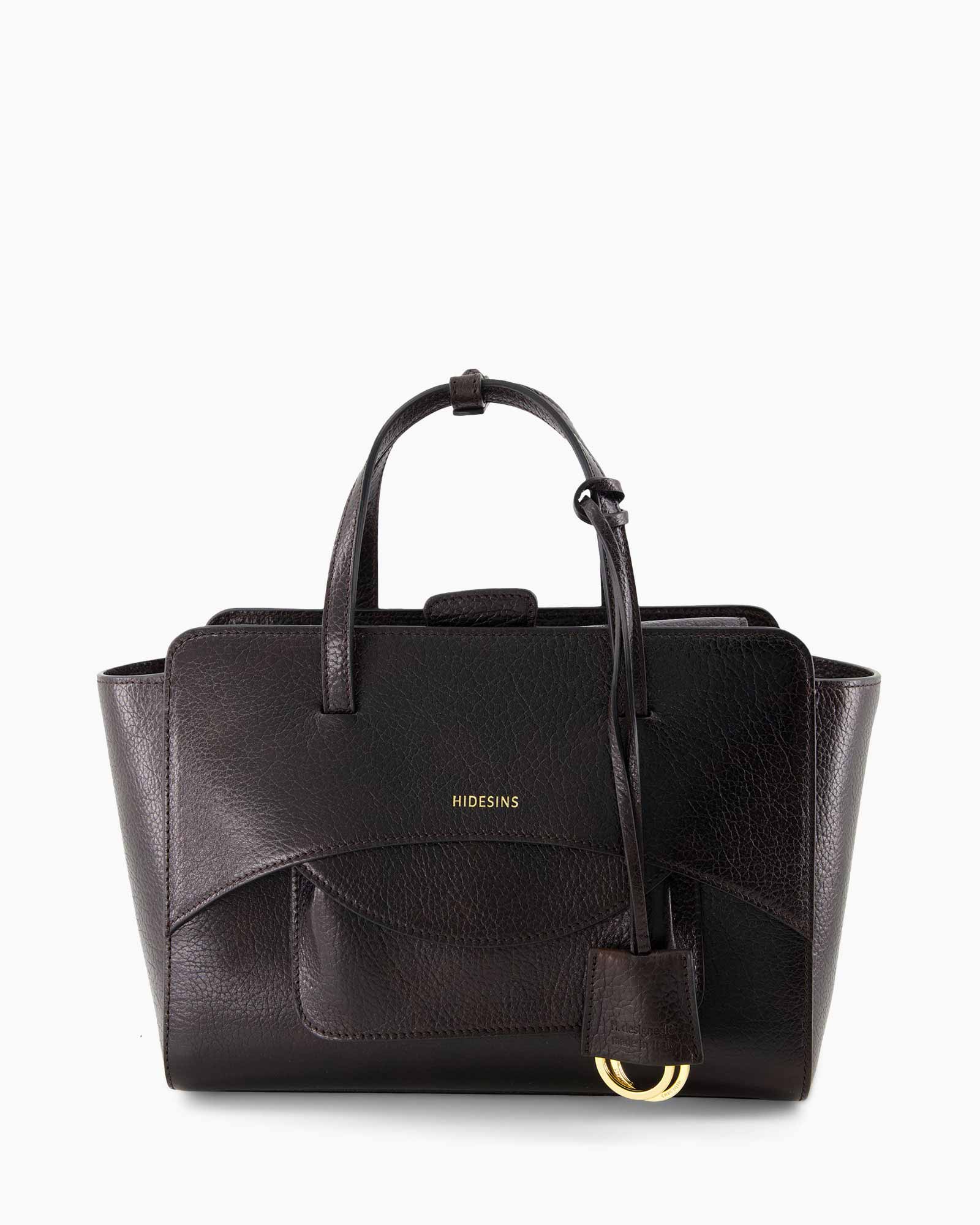 handbag, purse, leather, brown, top-handle