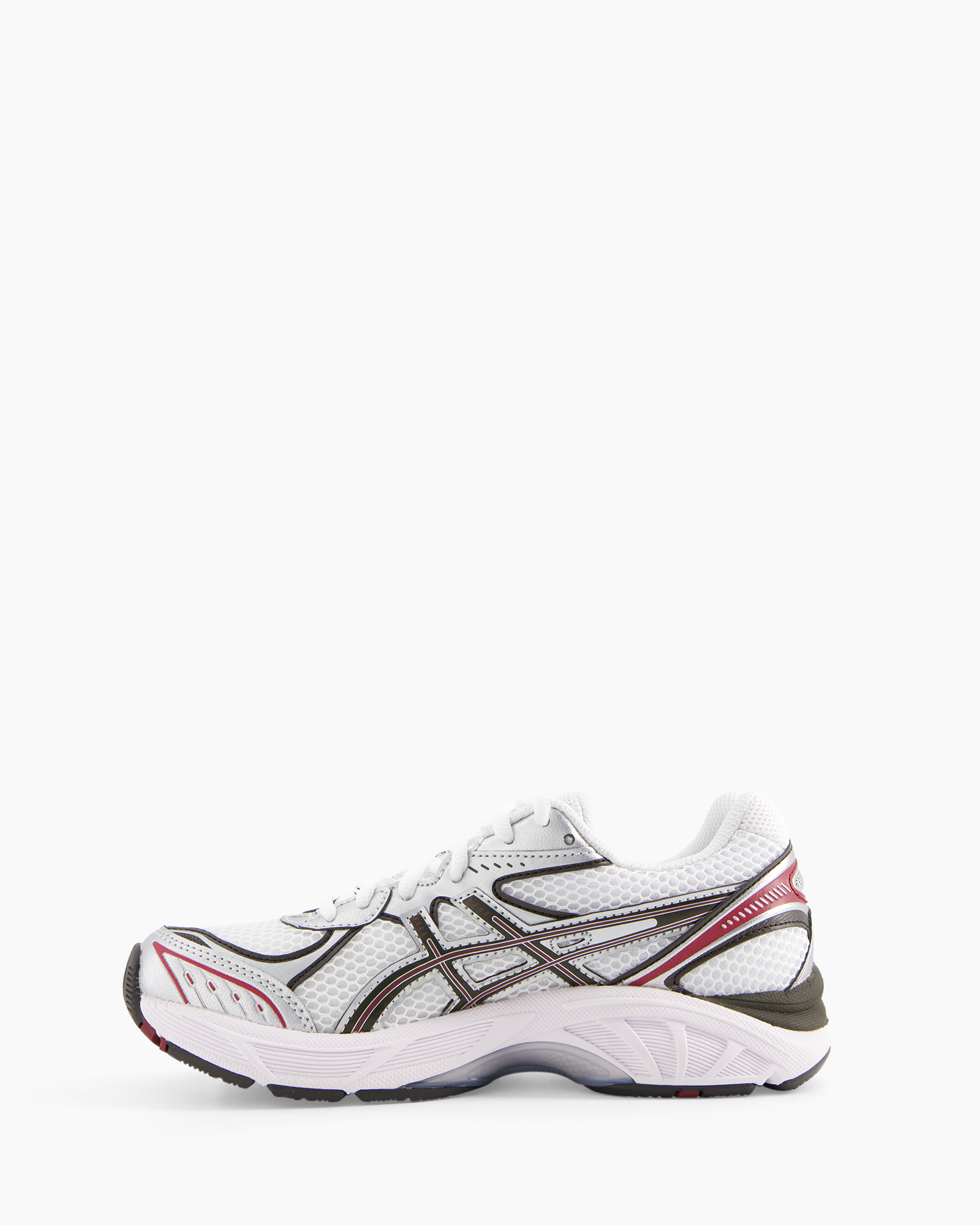 running shoe, white, mesh, multi-color, sneaker
